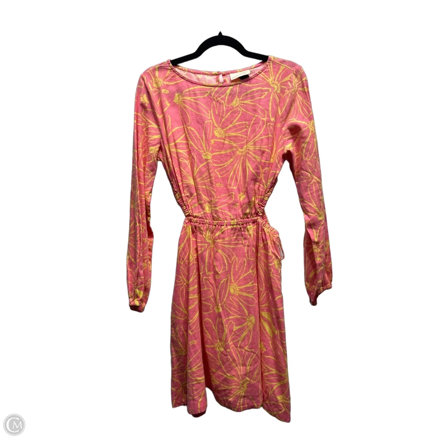 Dress Casual Short By Universal Thread In Pink & Yellow, Size: S