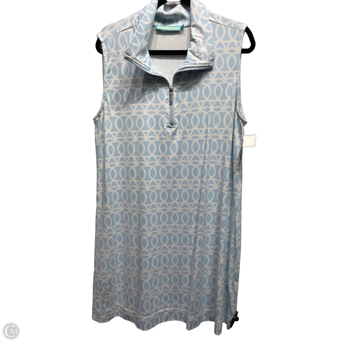 Dress Casual Short By anthonys In Blue & White, Size: 1x
