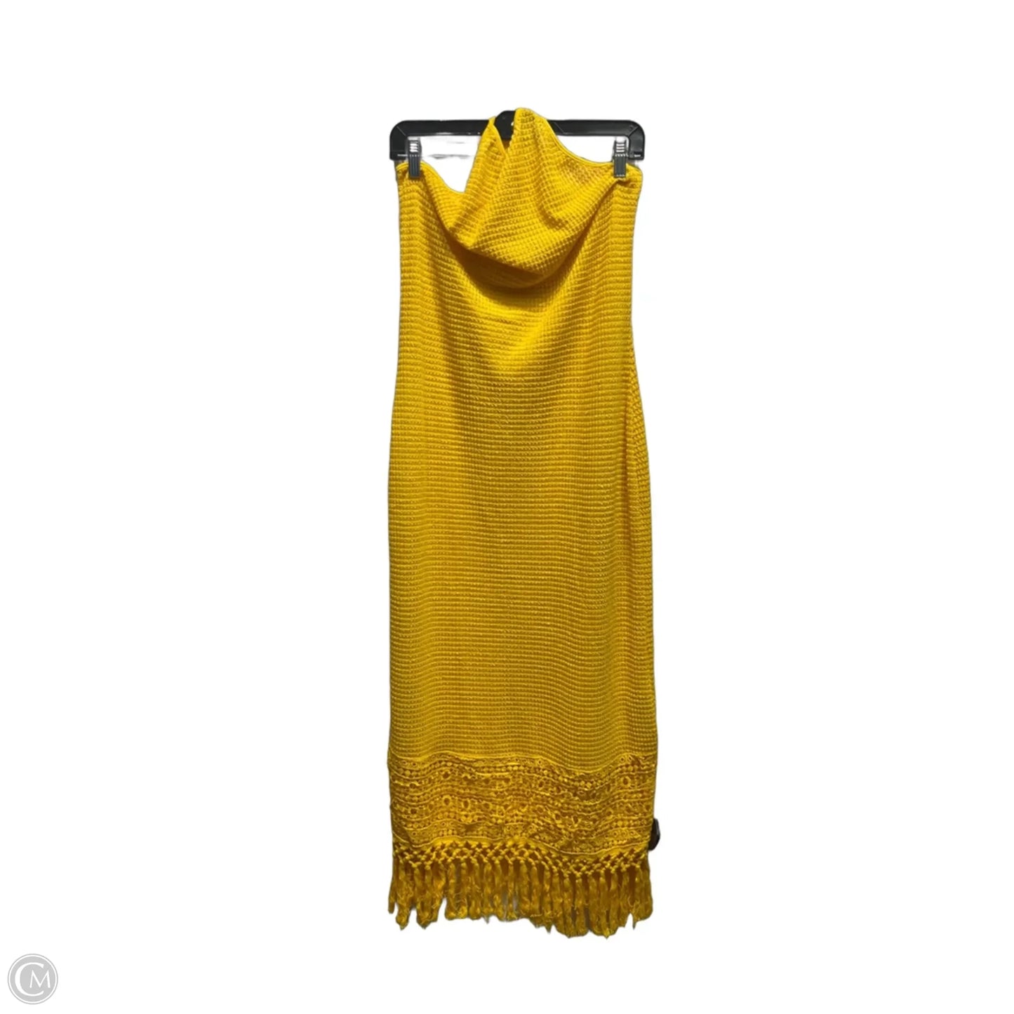 Dress Casual Maxi By Shein In Yellow, Size: Xl