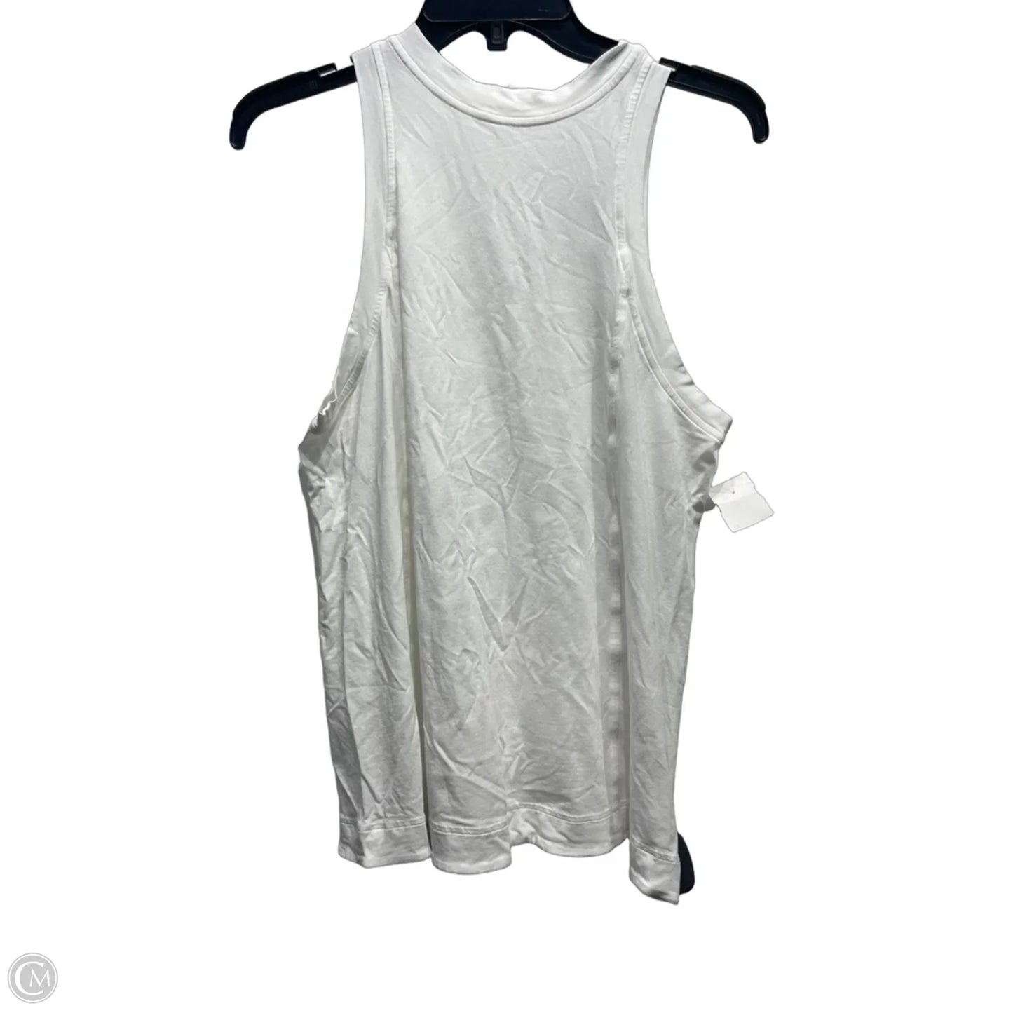 Athletic Tank Top By Lululemon In White, Size: 12