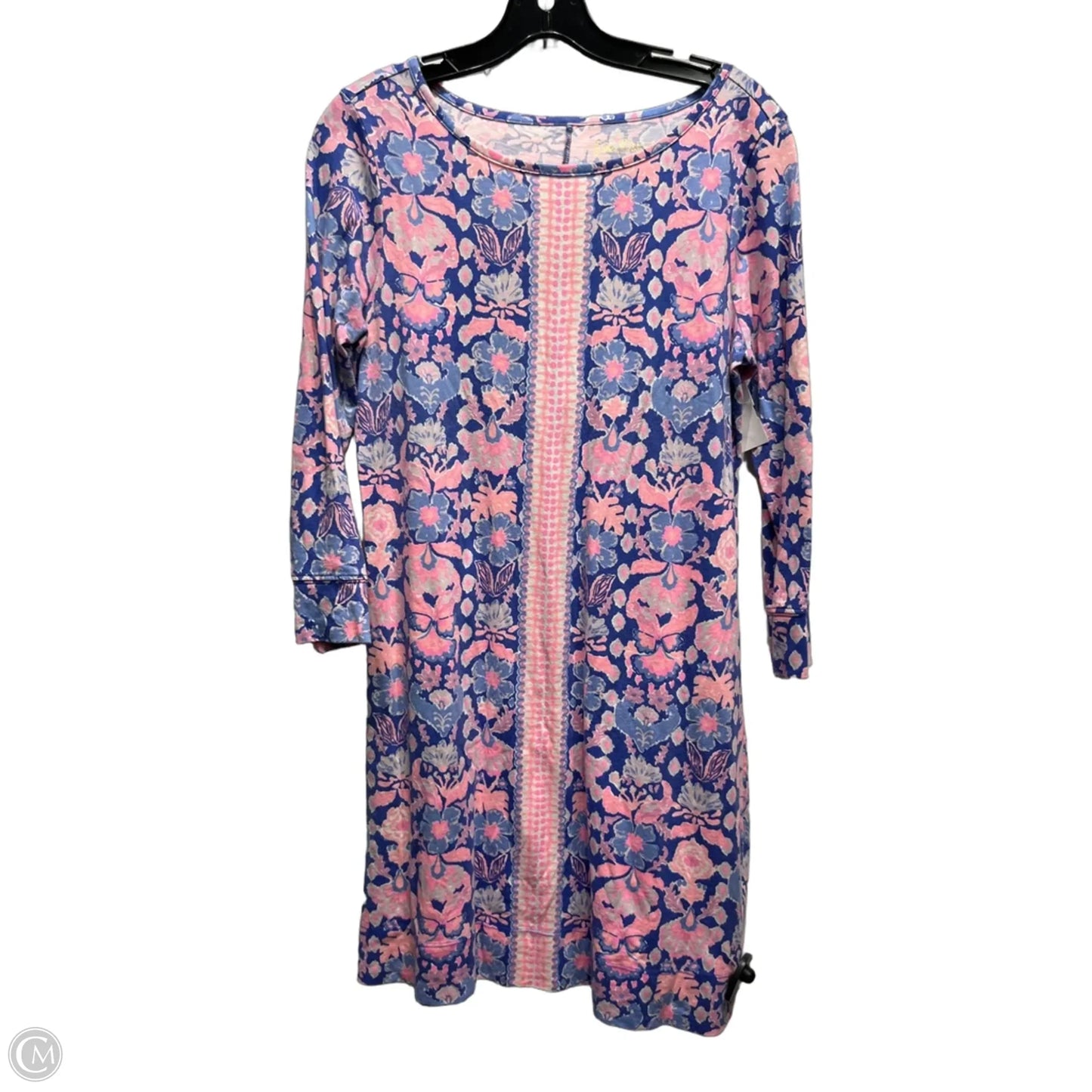 Dress Designer By Lilly Pulitzer In Blue & Pink, Size: M