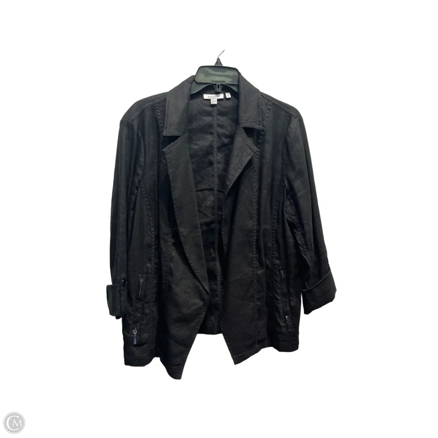 Blazer By Chicos In Black, Size: 12