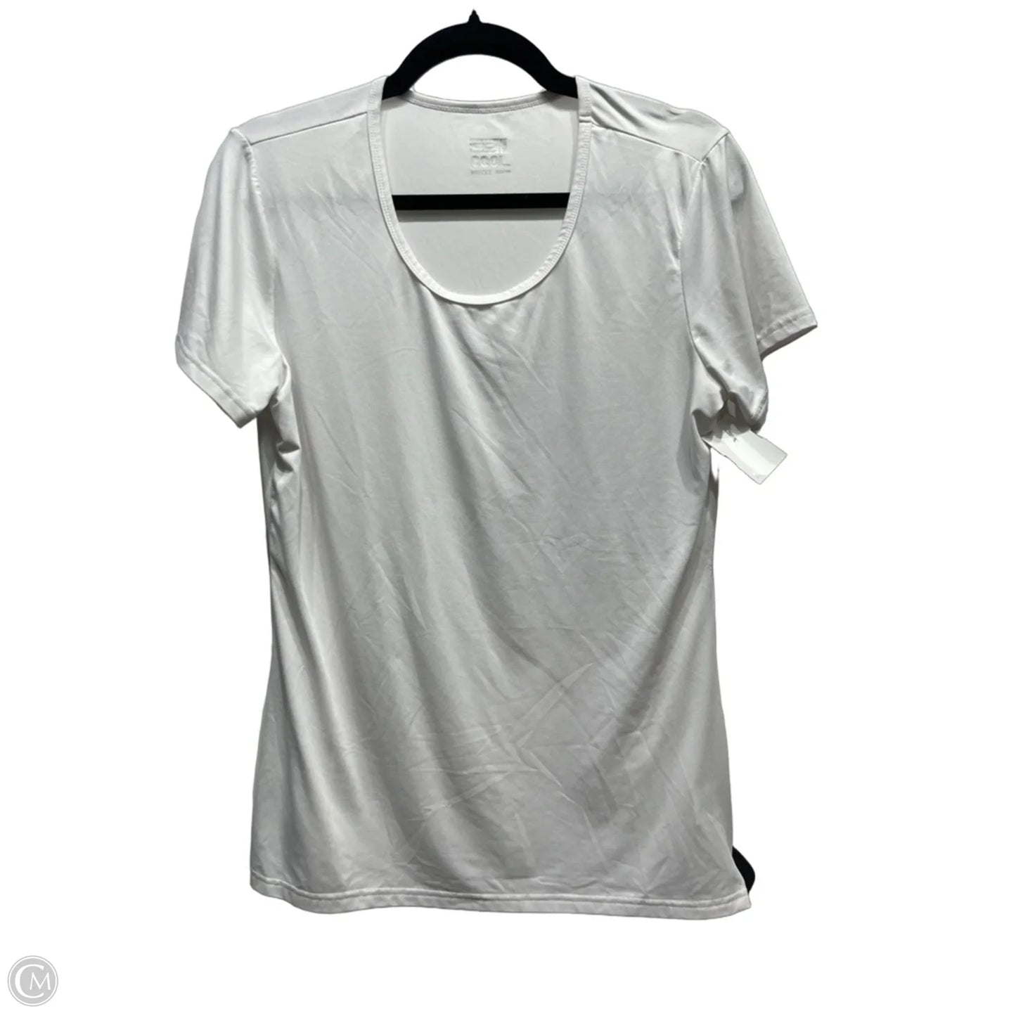 Top Short Sleeve Basic By 32 Degrees In White, Size: L