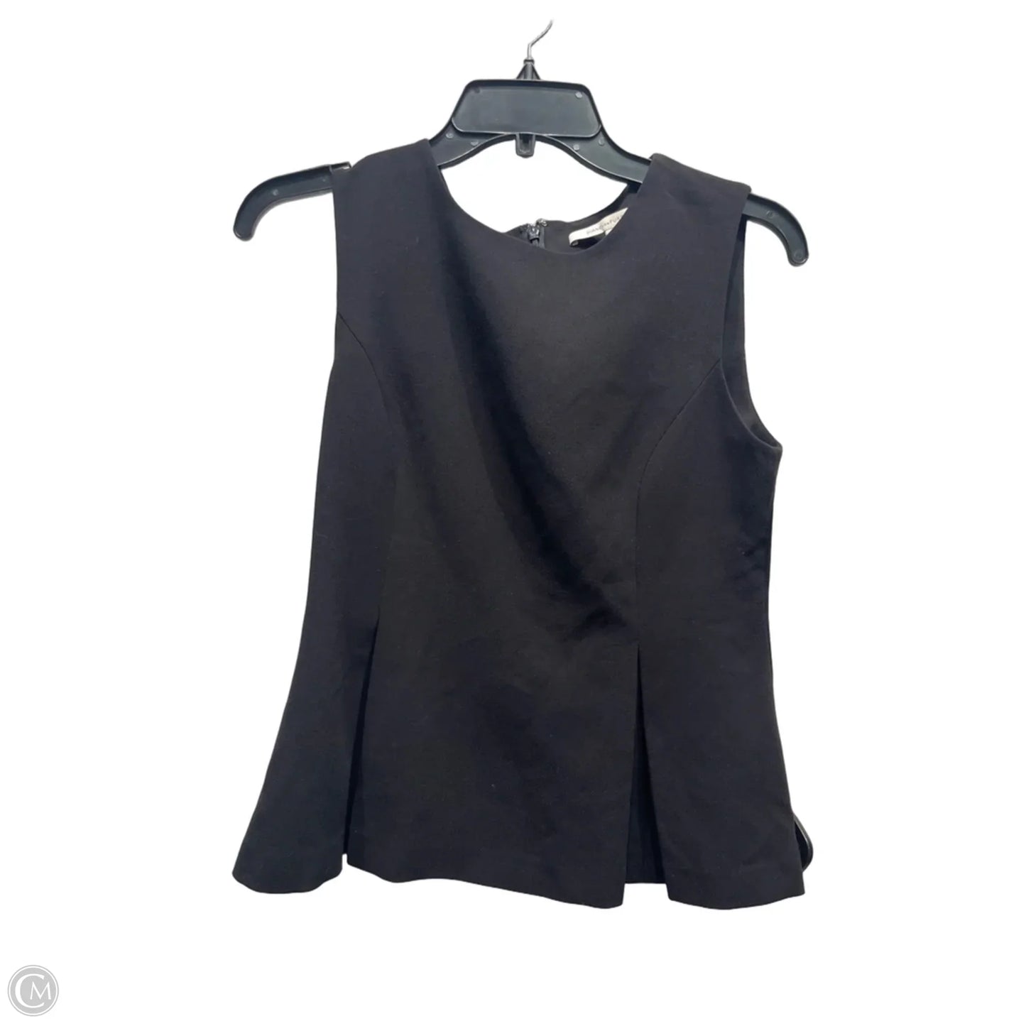 Top Sleeveless Designer By Diane Von Furstenberg In Black, Size: 4