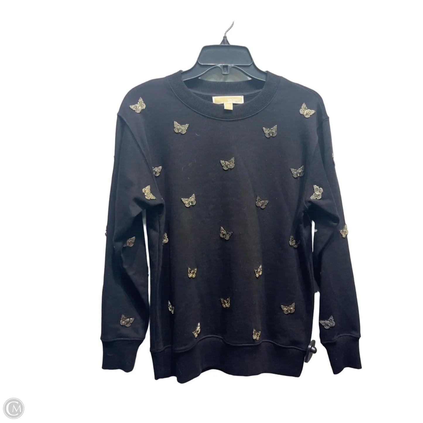 Top Long Sleeve By Michael By Michael Kors In Black, Size: Xxs