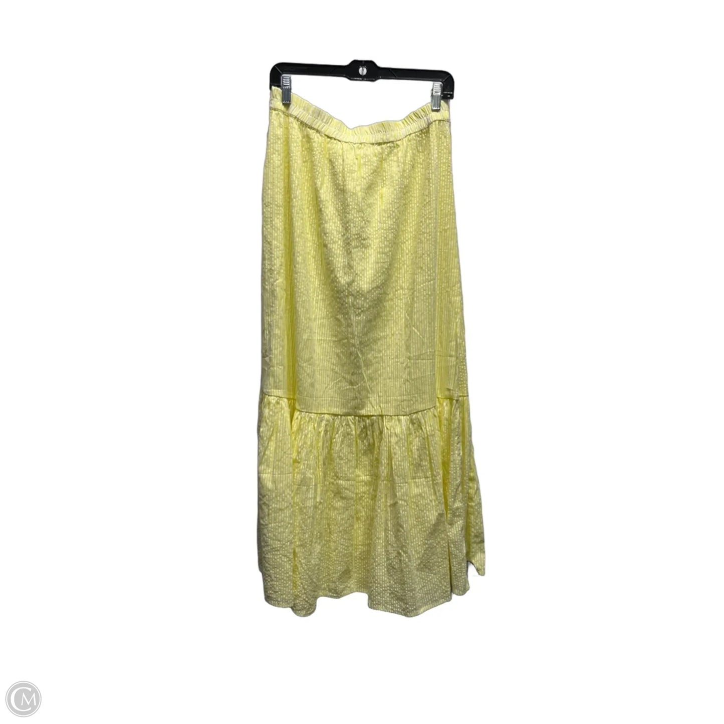 Skirt Maxi By moon orchid In White & Yellow, Size: L
