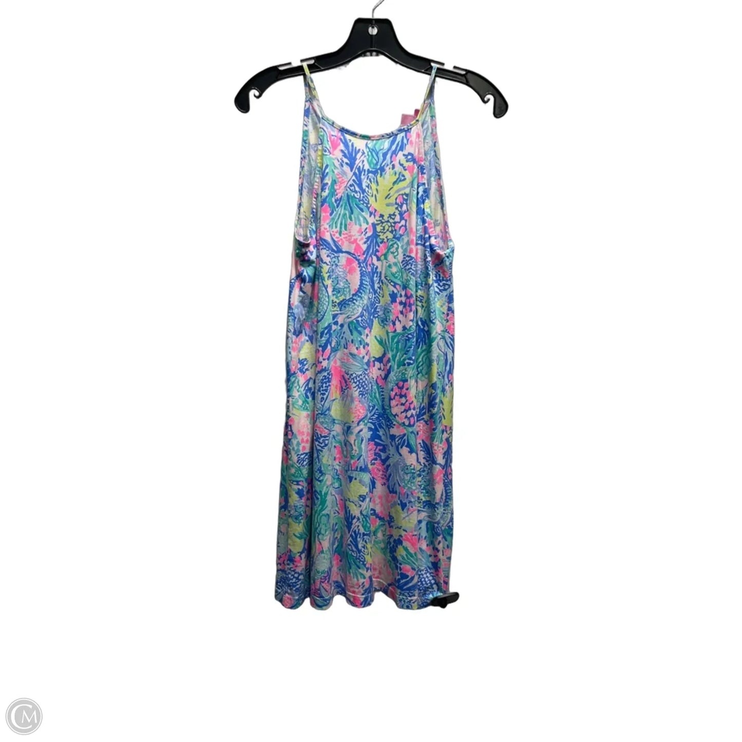 Dress Designer By Lilly Pulitzer In Blue & Pink, Size: Xxs