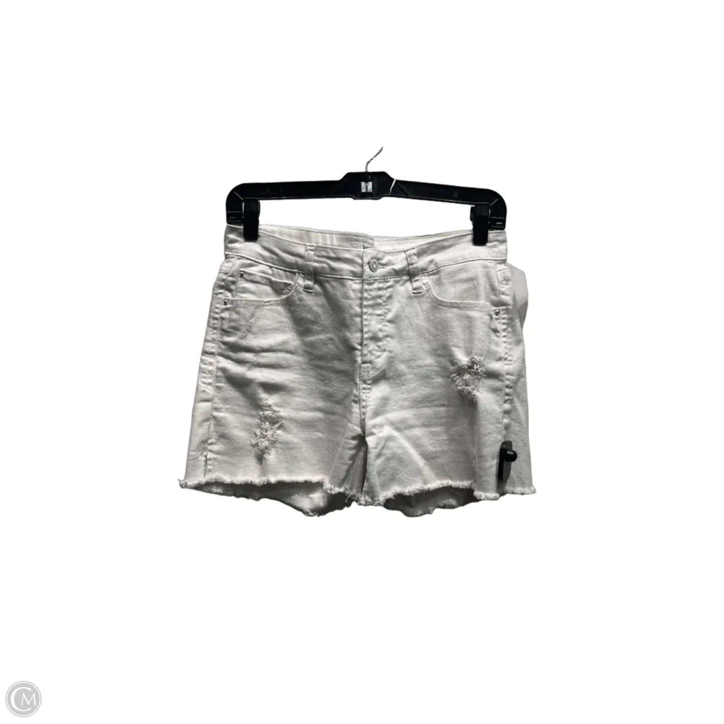 Shorts By Kensie In White Denim, Size: 6