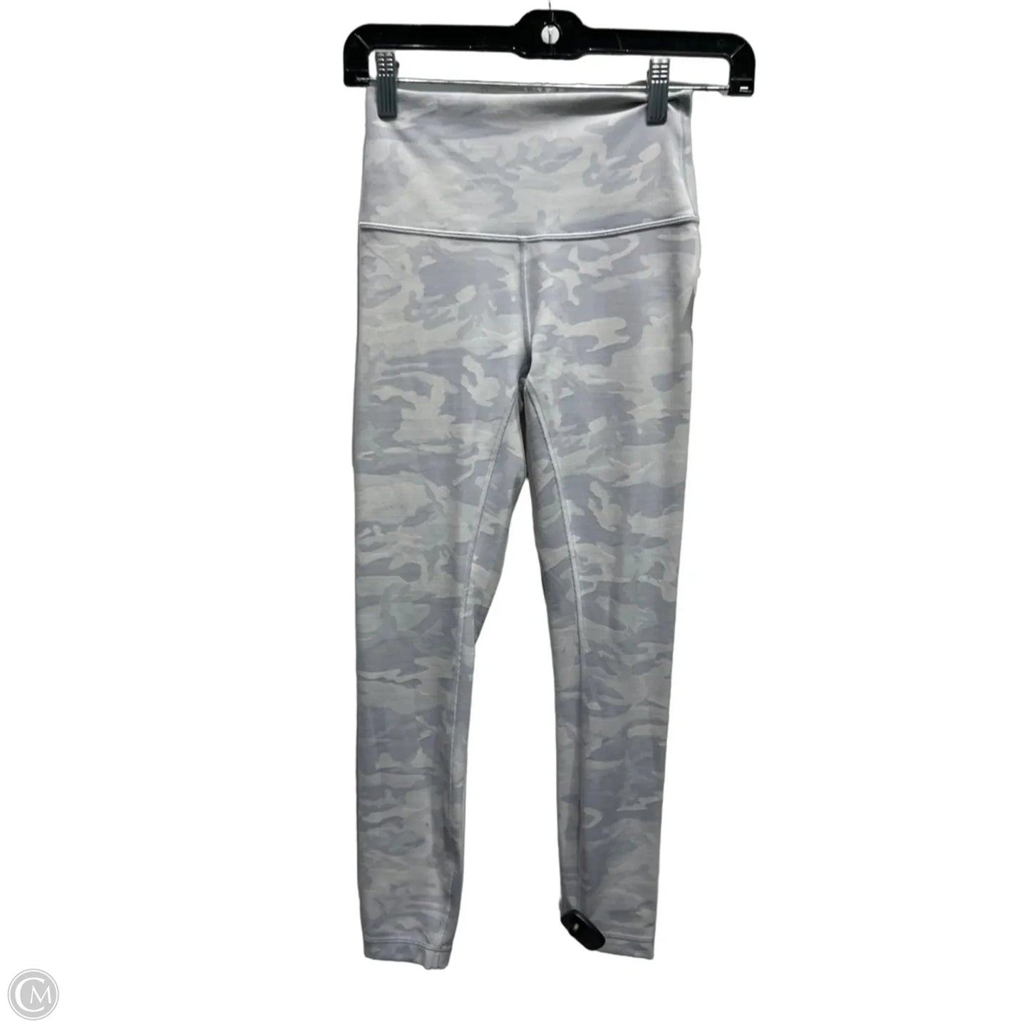 Athletic Leggings By Lululemon In Grey, Size: 4