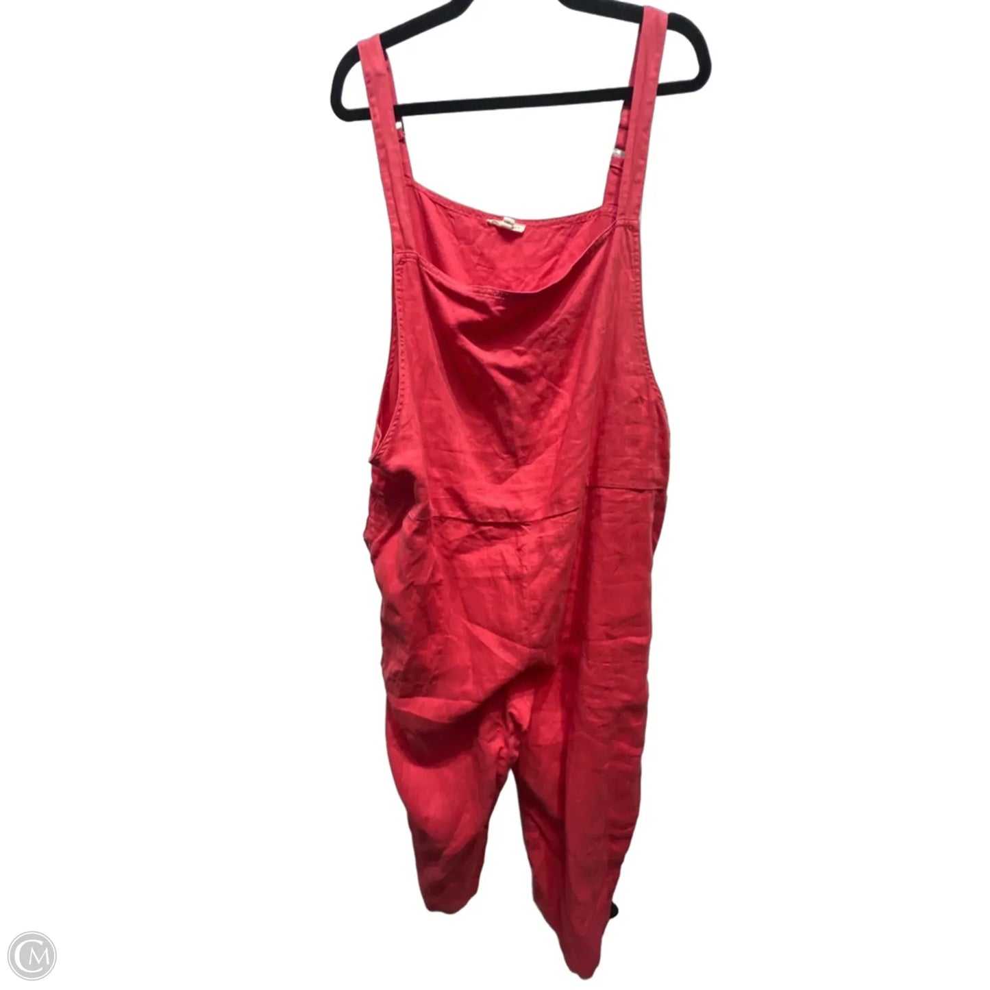 Overalls By Eileen Fisher In Red, Size: 2x