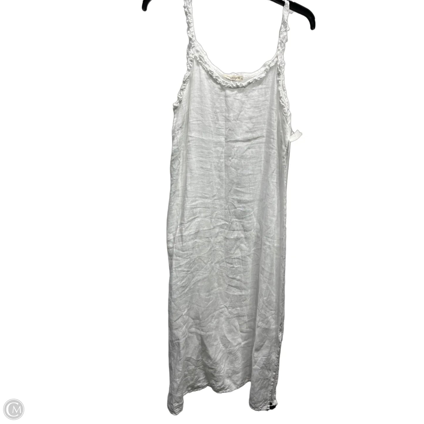 Dress Casual Midi By Francesca Bettini In White, Size: S
