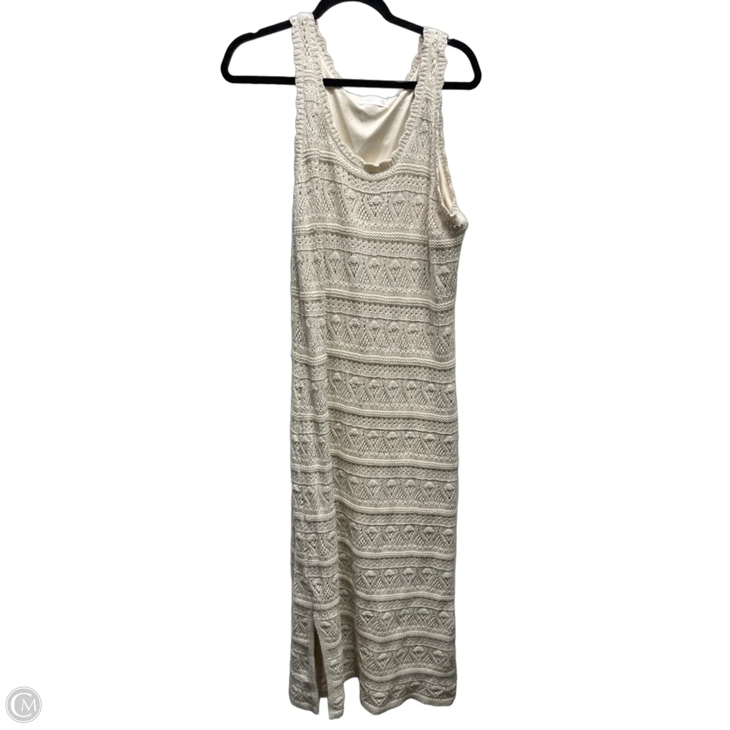 Dress Casual Maxi By Lc Lauren Conrad In Tan, Size: Xxl