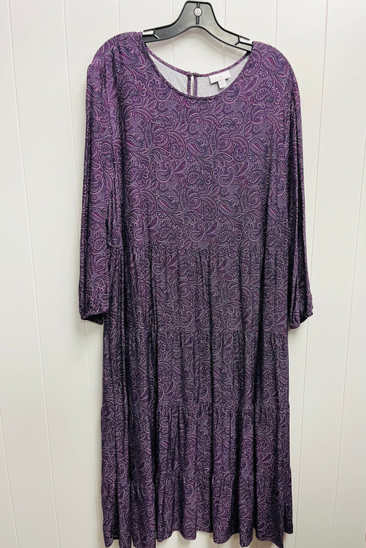 Dress Casual Maxi By Chicos  Size: 20