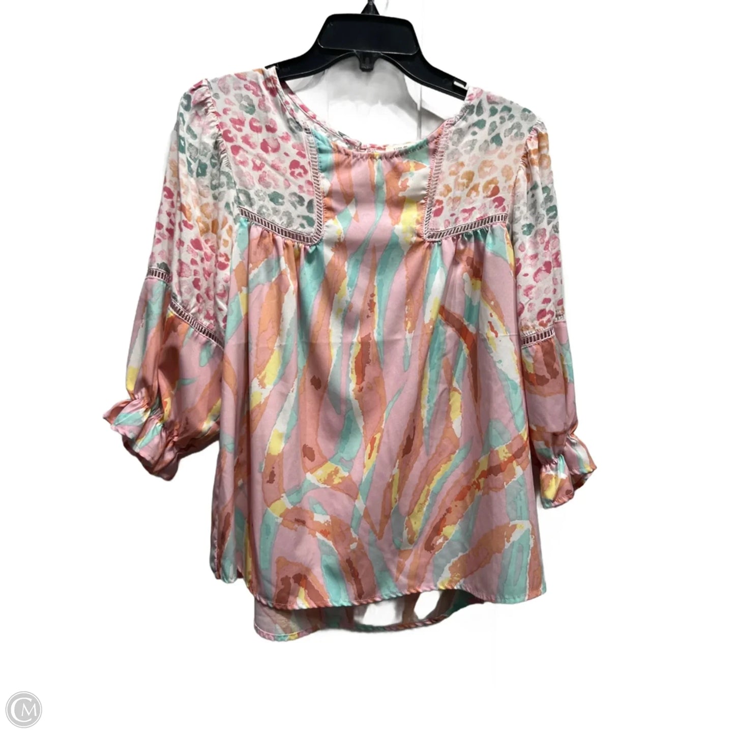 Top Long Sleeve By Umgee In Pink, Size: S