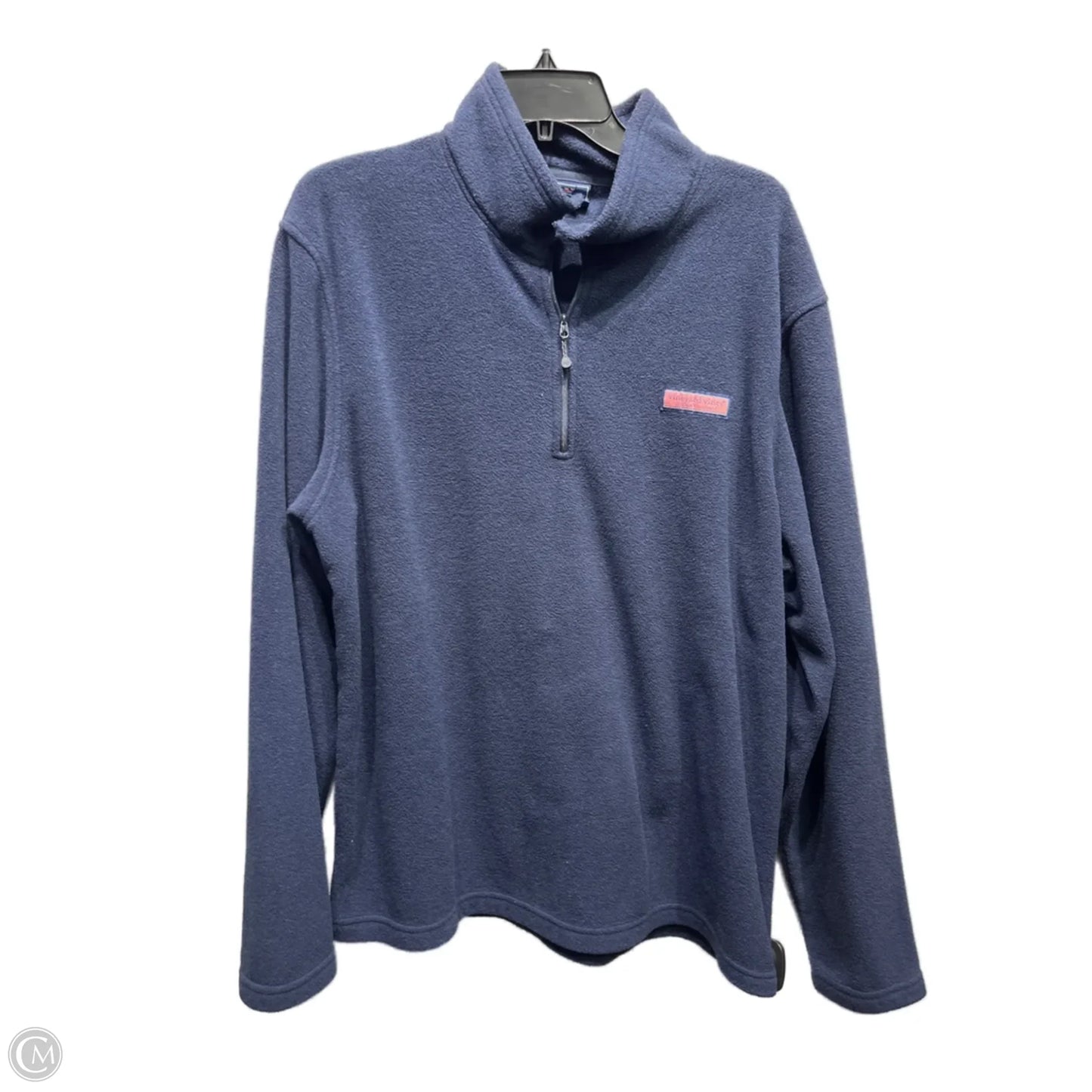 Jacket Fleece By Vineyard Vines In Navy, Size: Xl