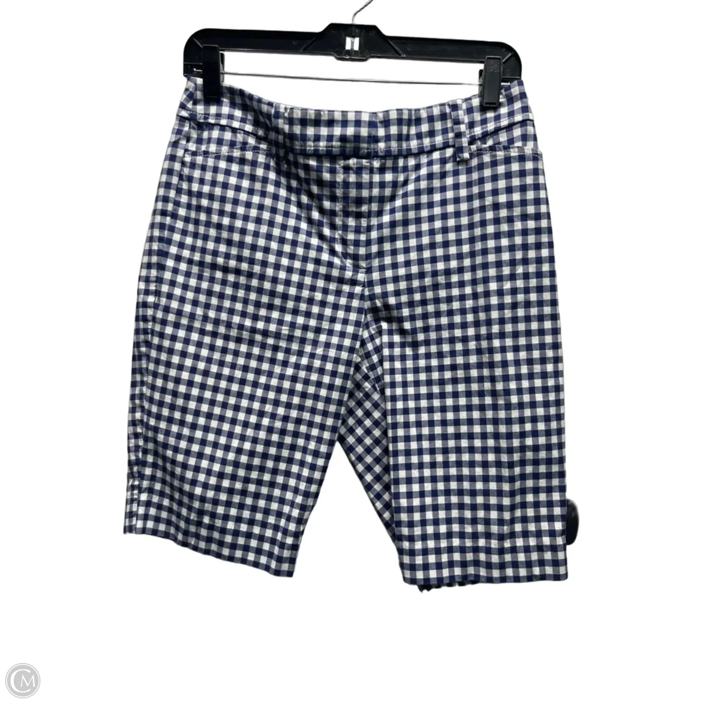 Shorts By Talbots In Blue & White, Size: 2