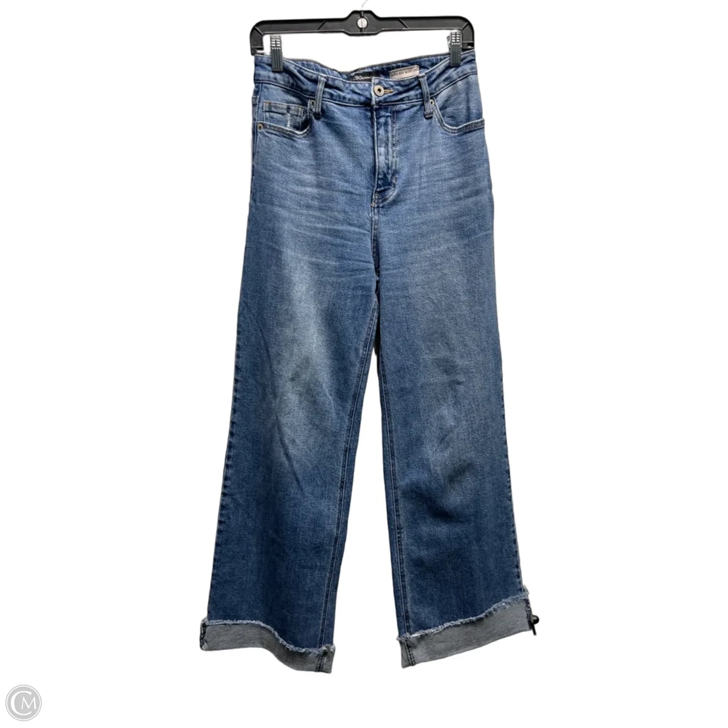 Jeans Wide Leg By Bcbgeneration In Blue Denim, Size: 6