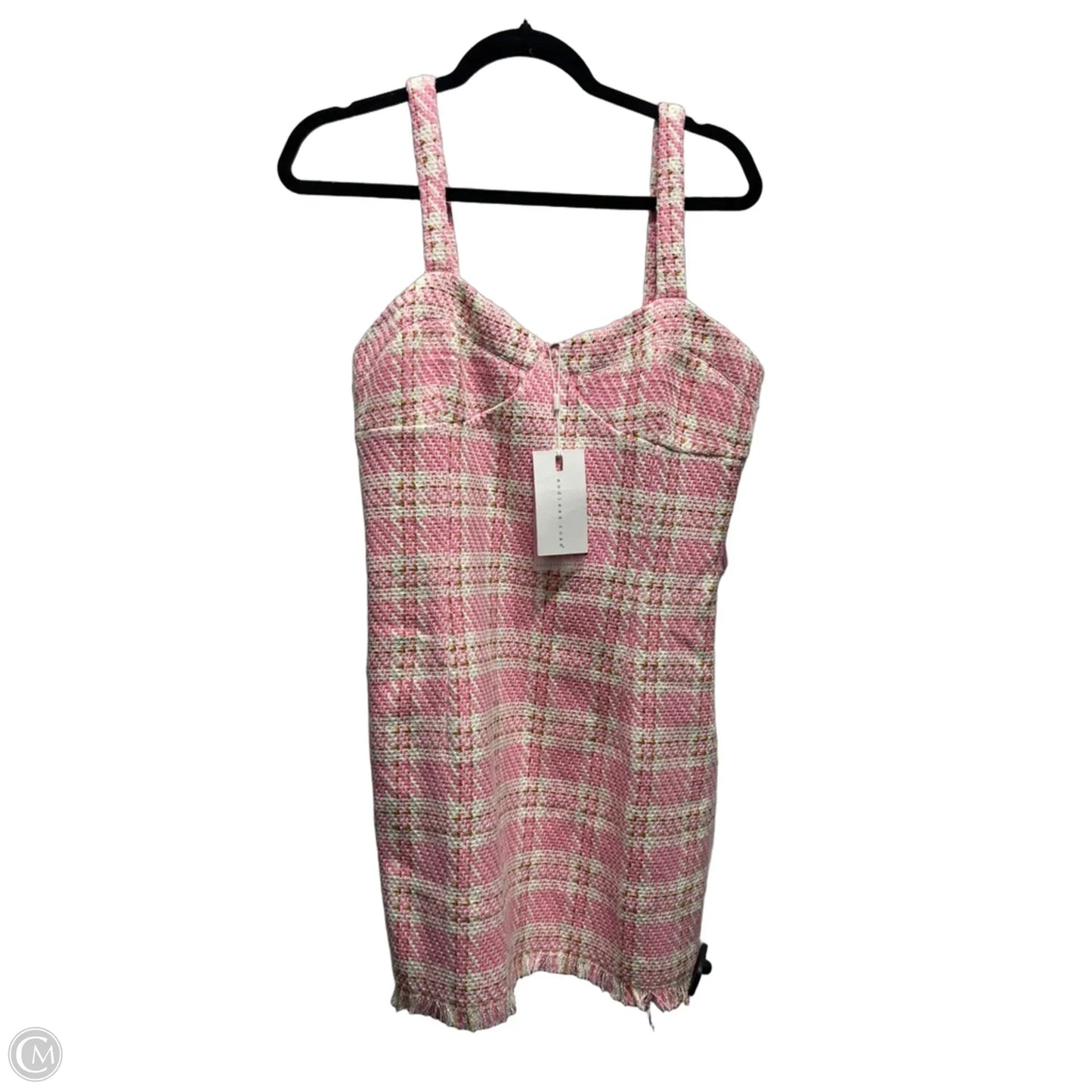 Dress Party Short By Endless Rose In Pink & White, Size: L