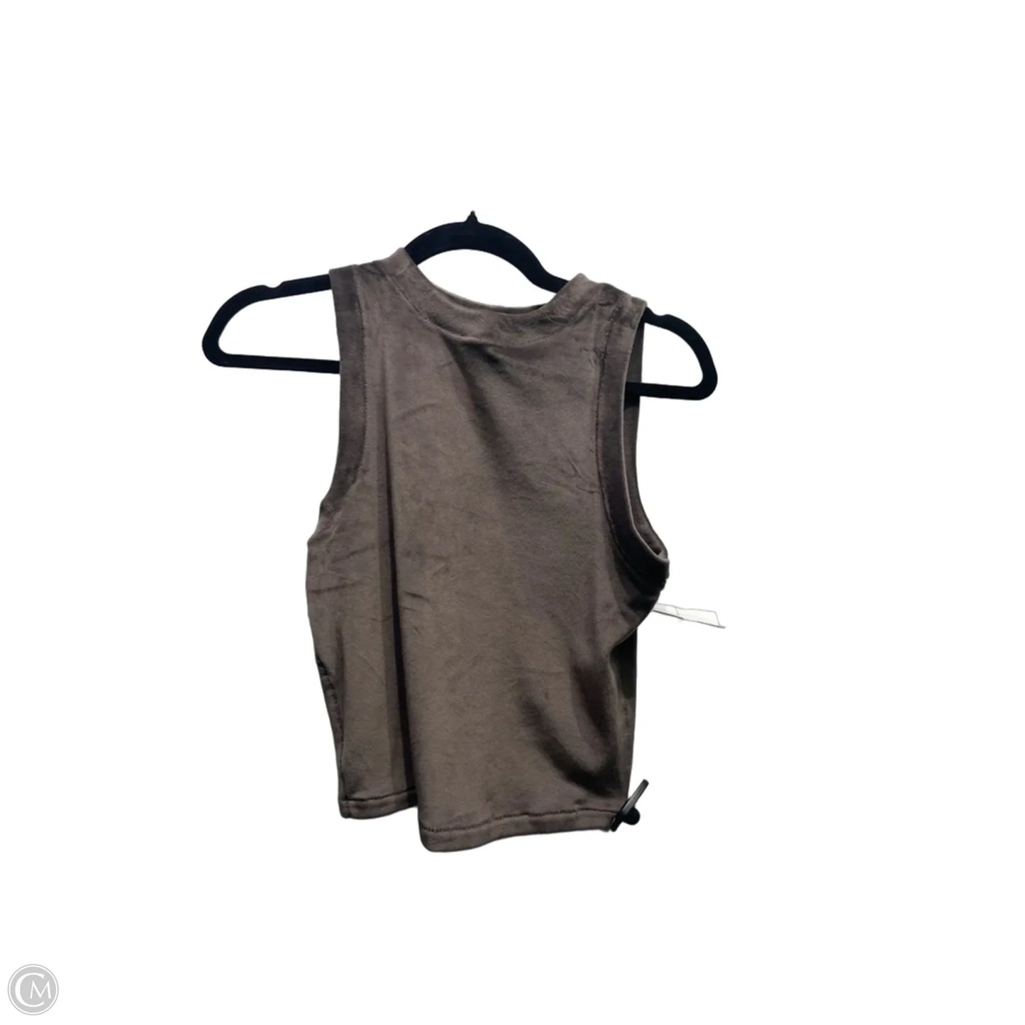 Top Sleeveless By Skims In Brown, Size: M