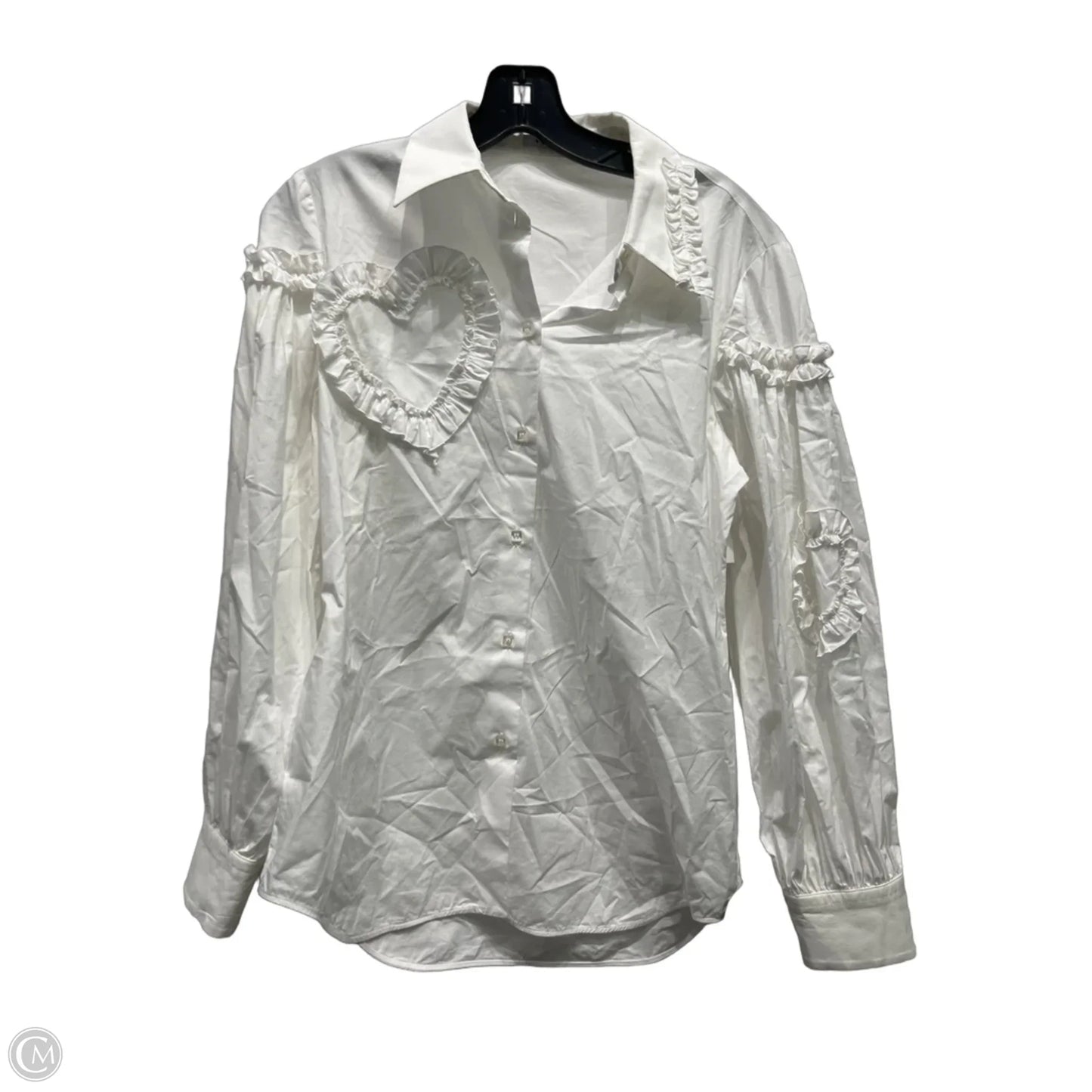 Top Long Sleeve By vivetta In White, Size: S