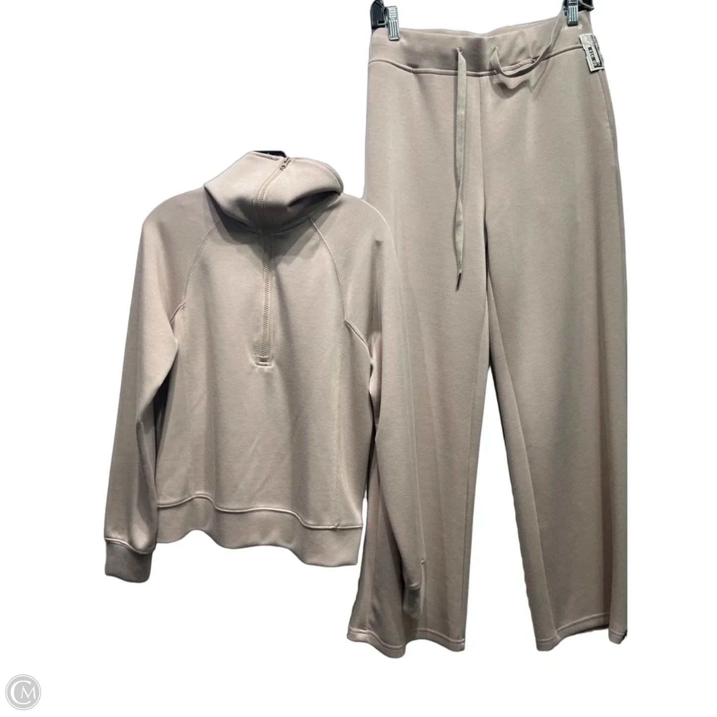 Pants Set 2pc By Xieerduo In Taupe, Size: S