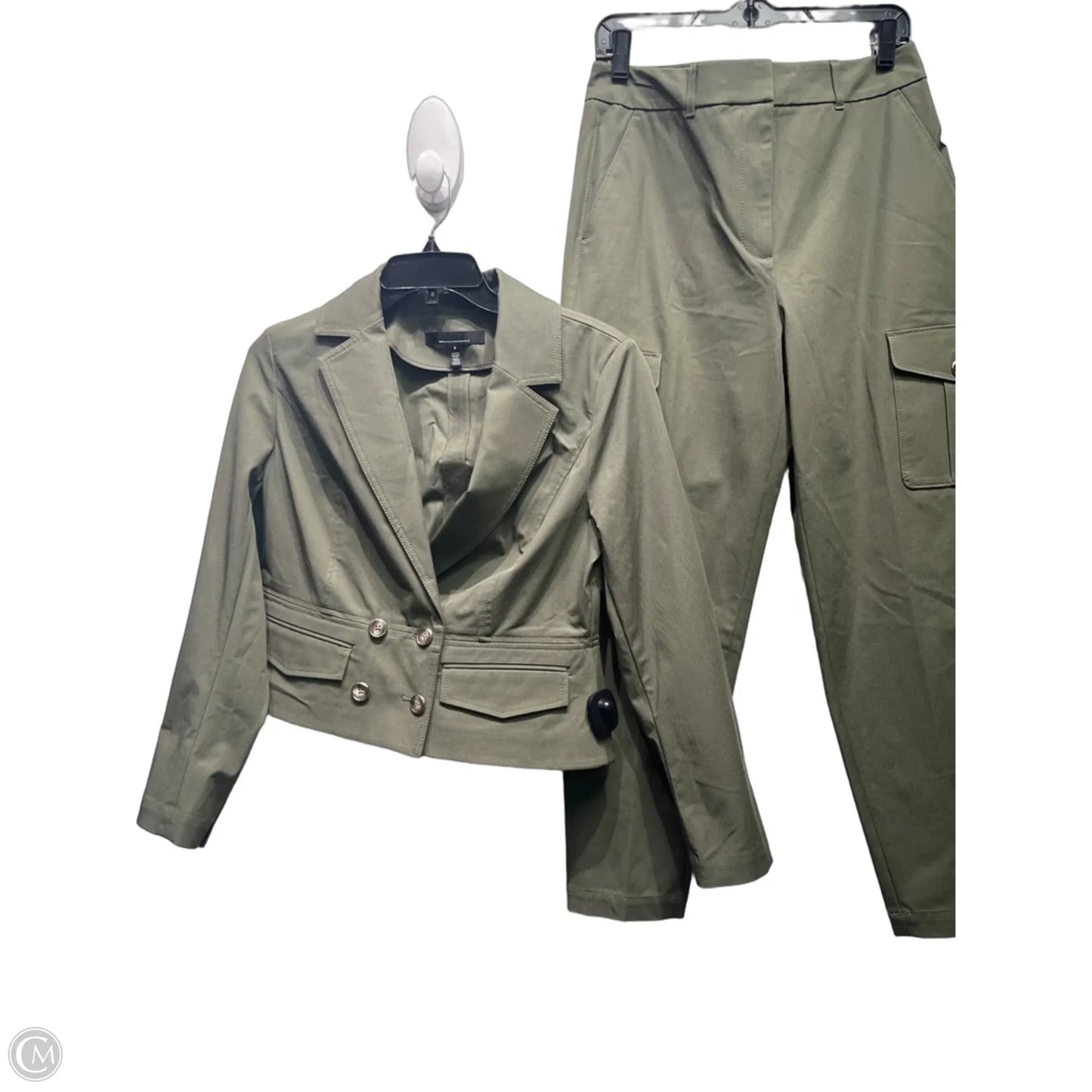Pants Set 2pc By White House Black Market In Green, Size: 6