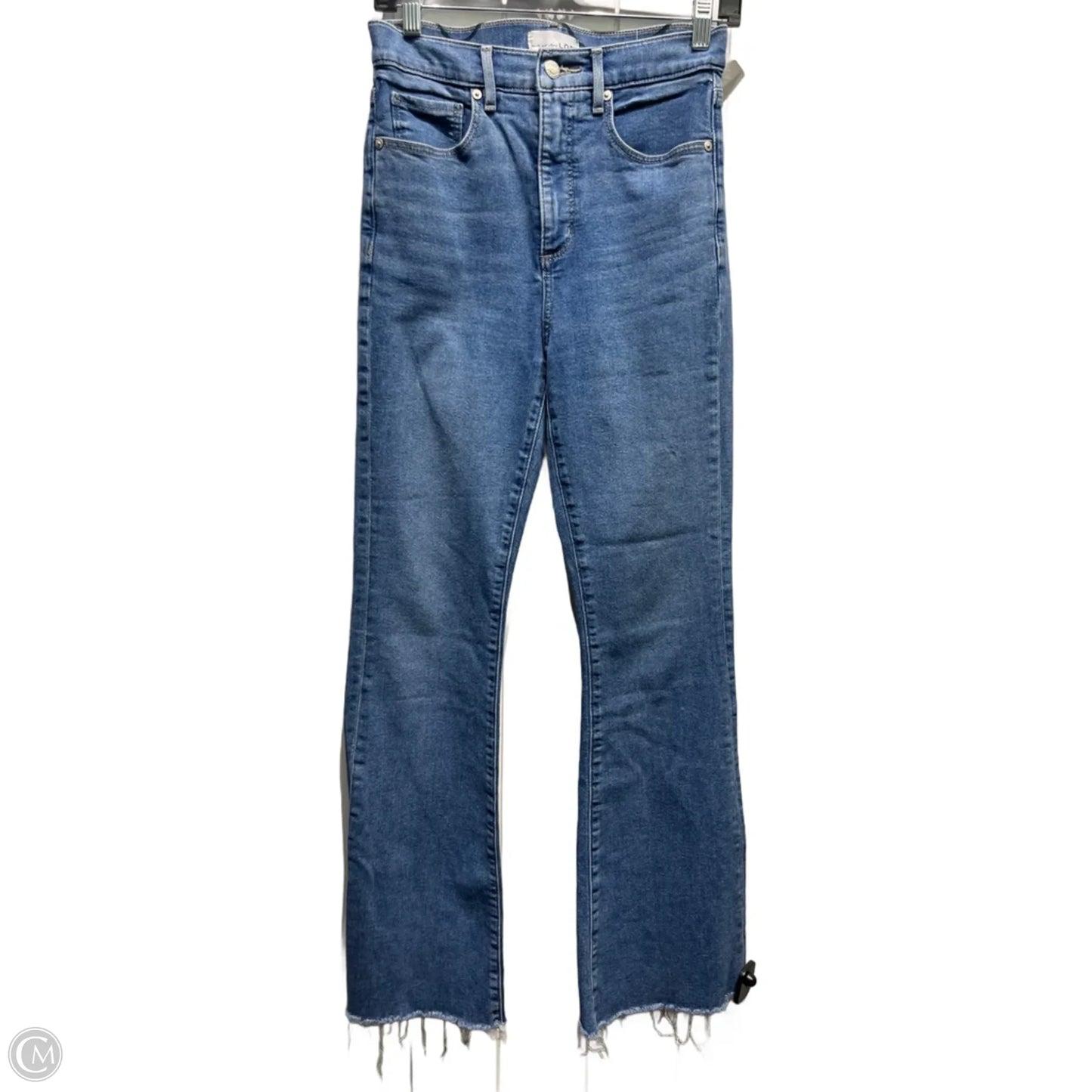 Jeans Boot Cut By Loft In Blue Denim, Size: 2