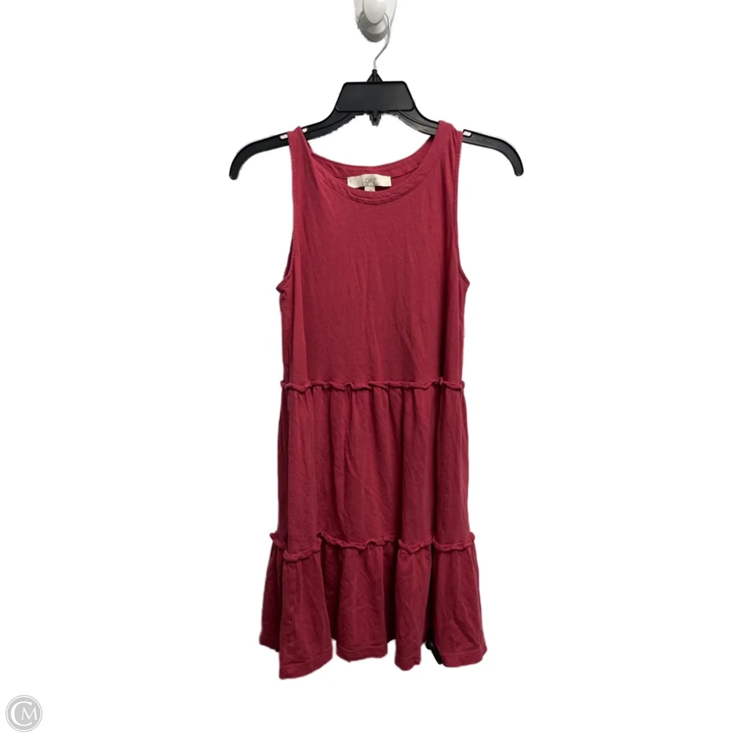 Dress Casual Short By Loft In Red, Size: S