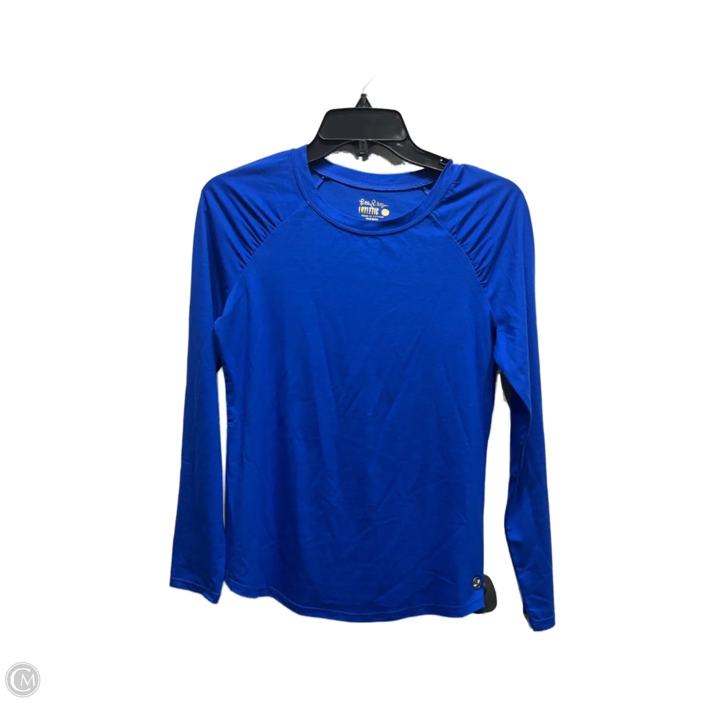 Top Long Sleeve Designer By Lilly Pulitzer In Blue, Size: Xs