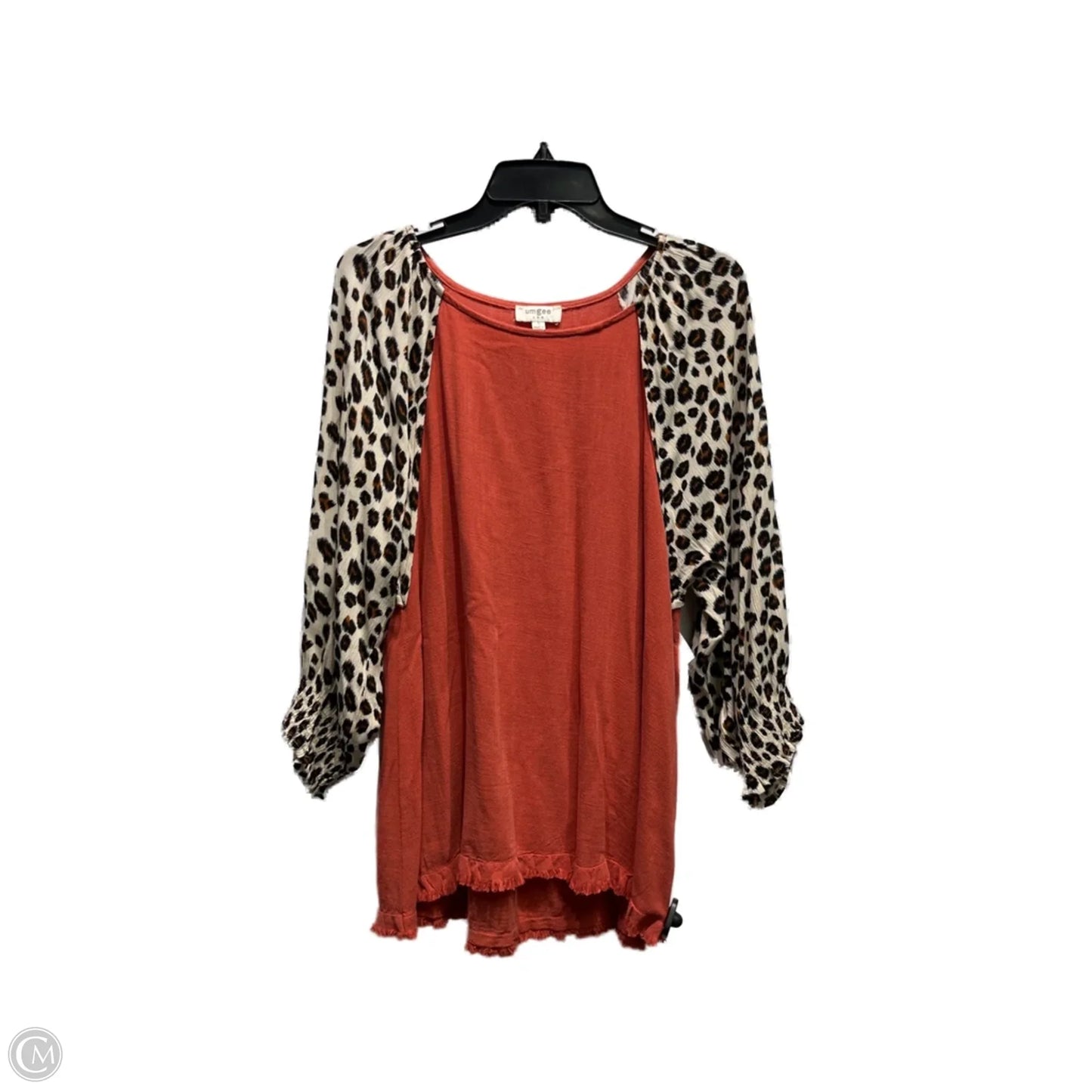 Top Long Sleeve By Umgee In Orange, Size: S