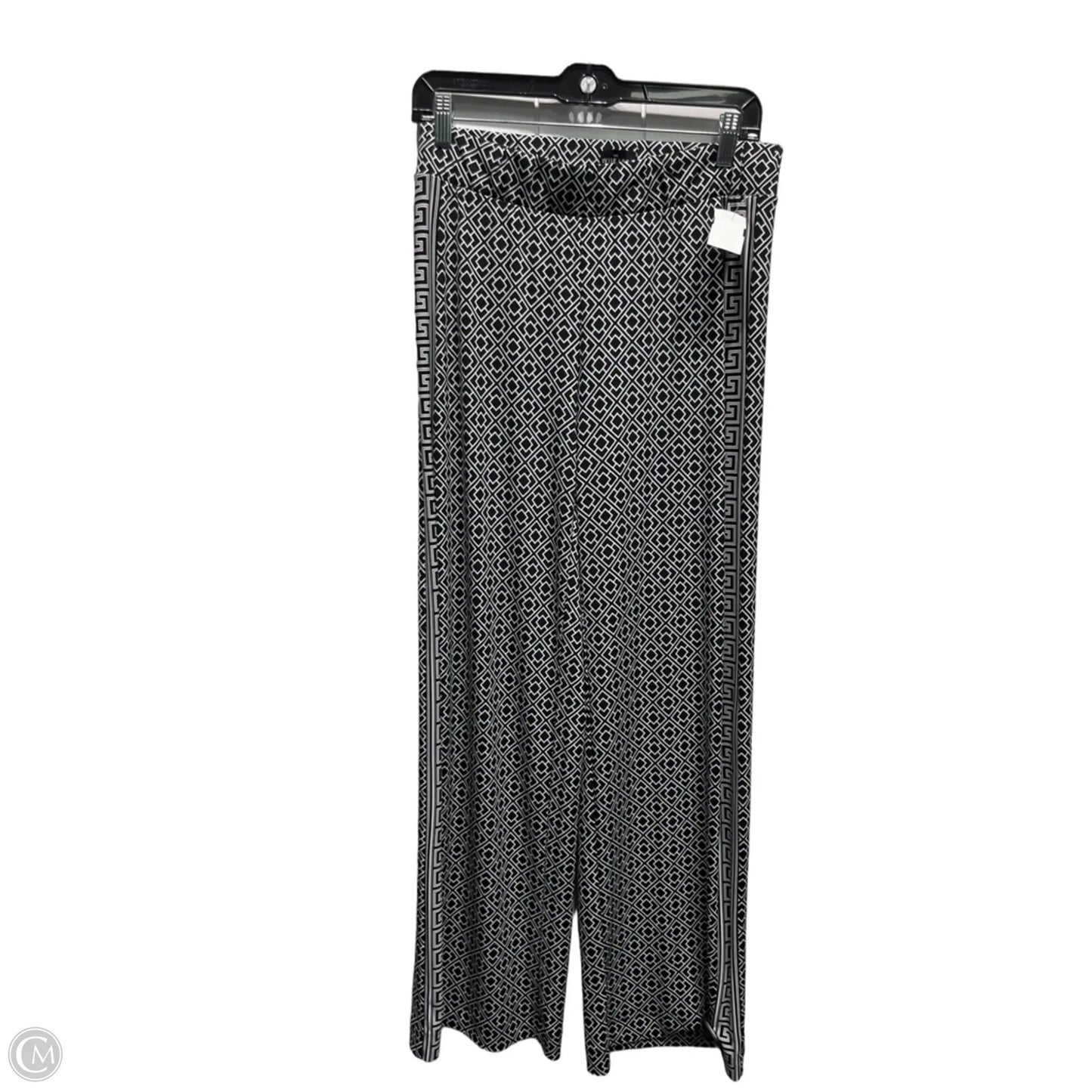 Pants Wide Leg By White House Black Market In Black & White, Size: Xs