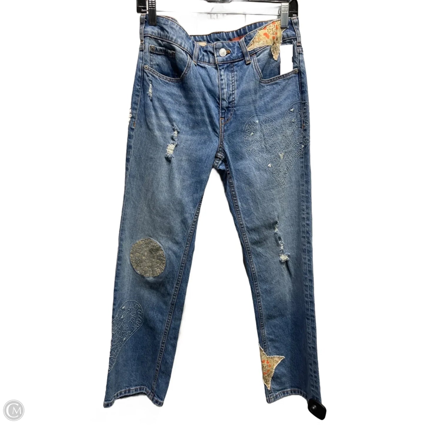 Jeans Boot Cut By Pilcro In Blue Denim, Size: 6