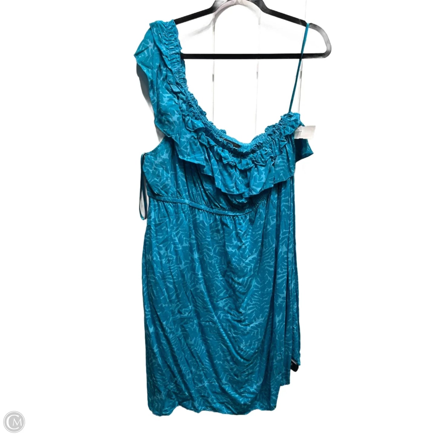 Dress Casual Short By Lane Bryant In Teal, Size: 20