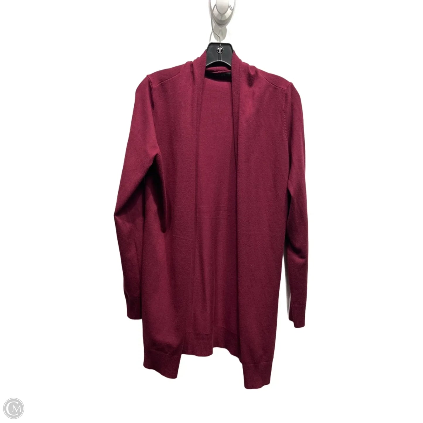 Sweater Cardigan By Cyrus In Maroon, Size: Xs
