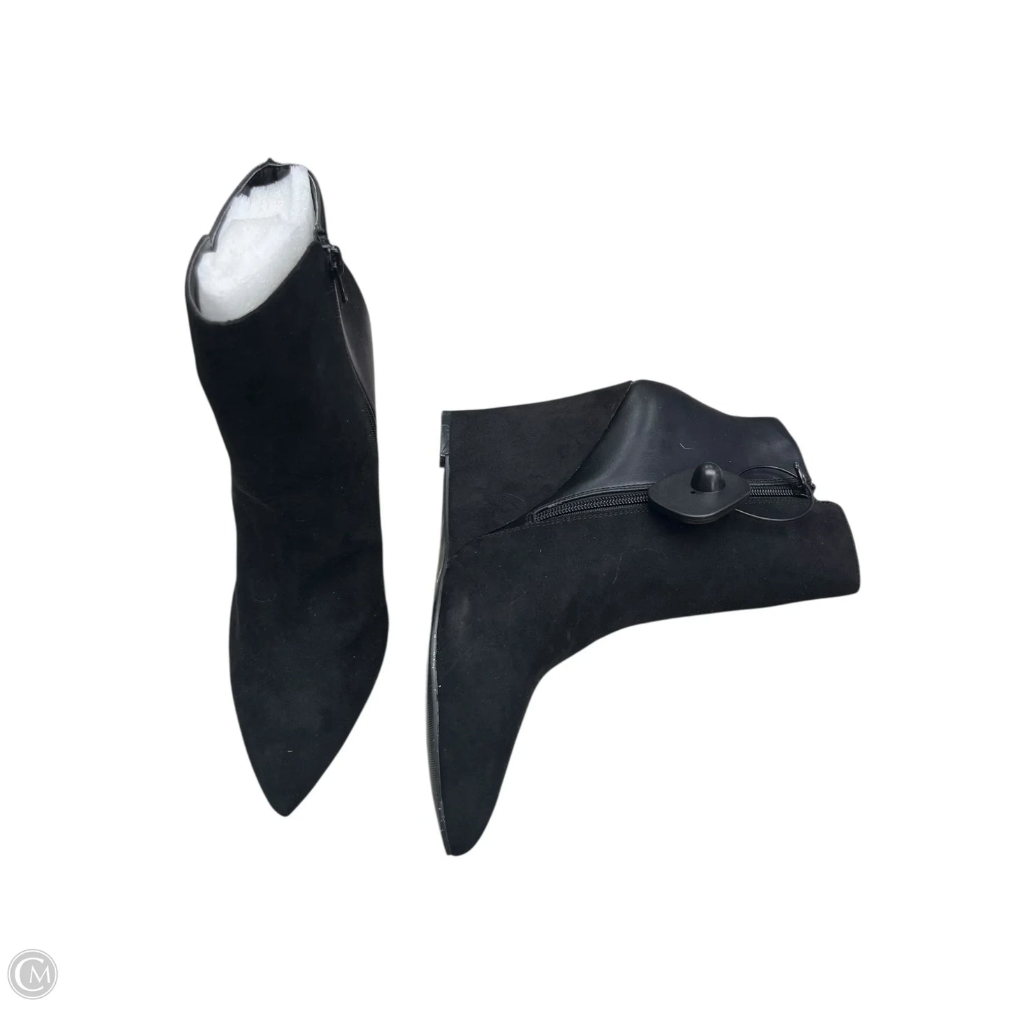 Boots Ankle Heels By Worthington In Black, Size: 11