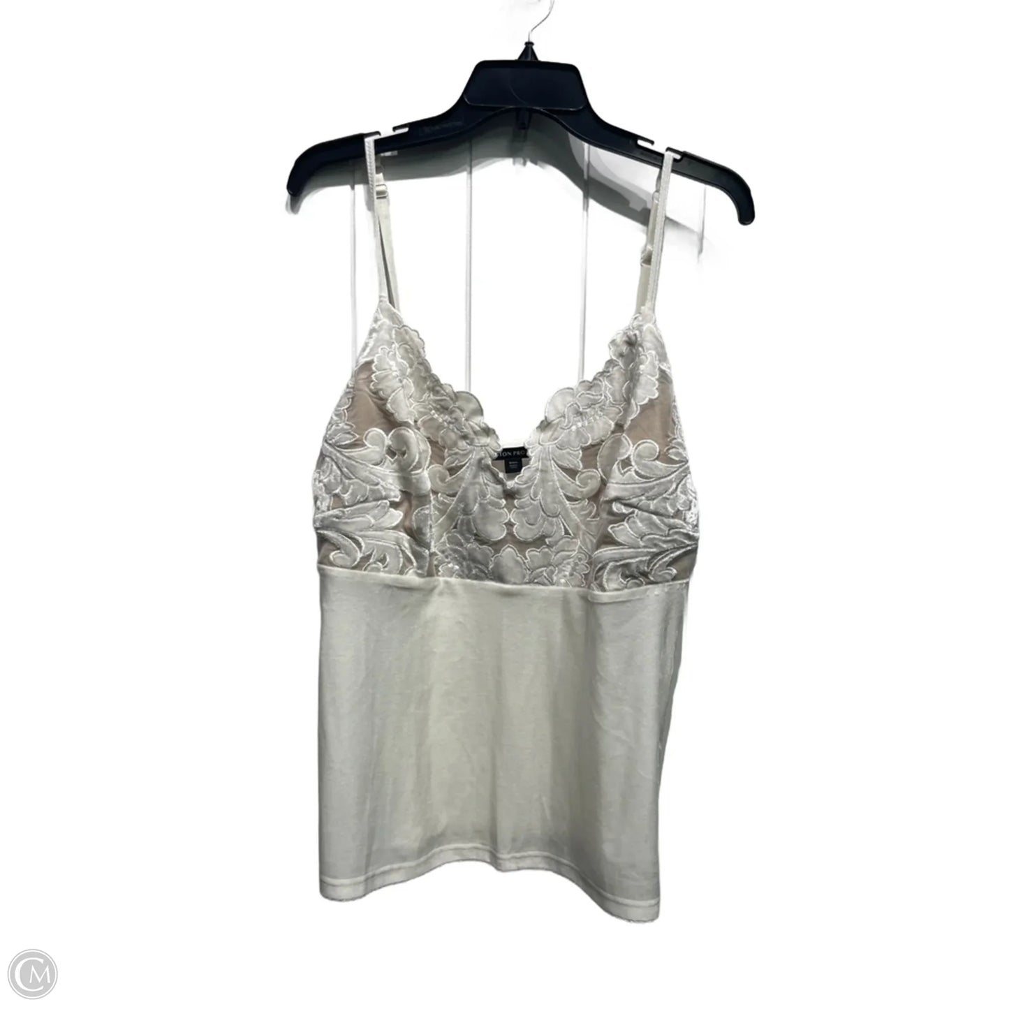 Top Sleeveless By Boston Proper In White, Size: L