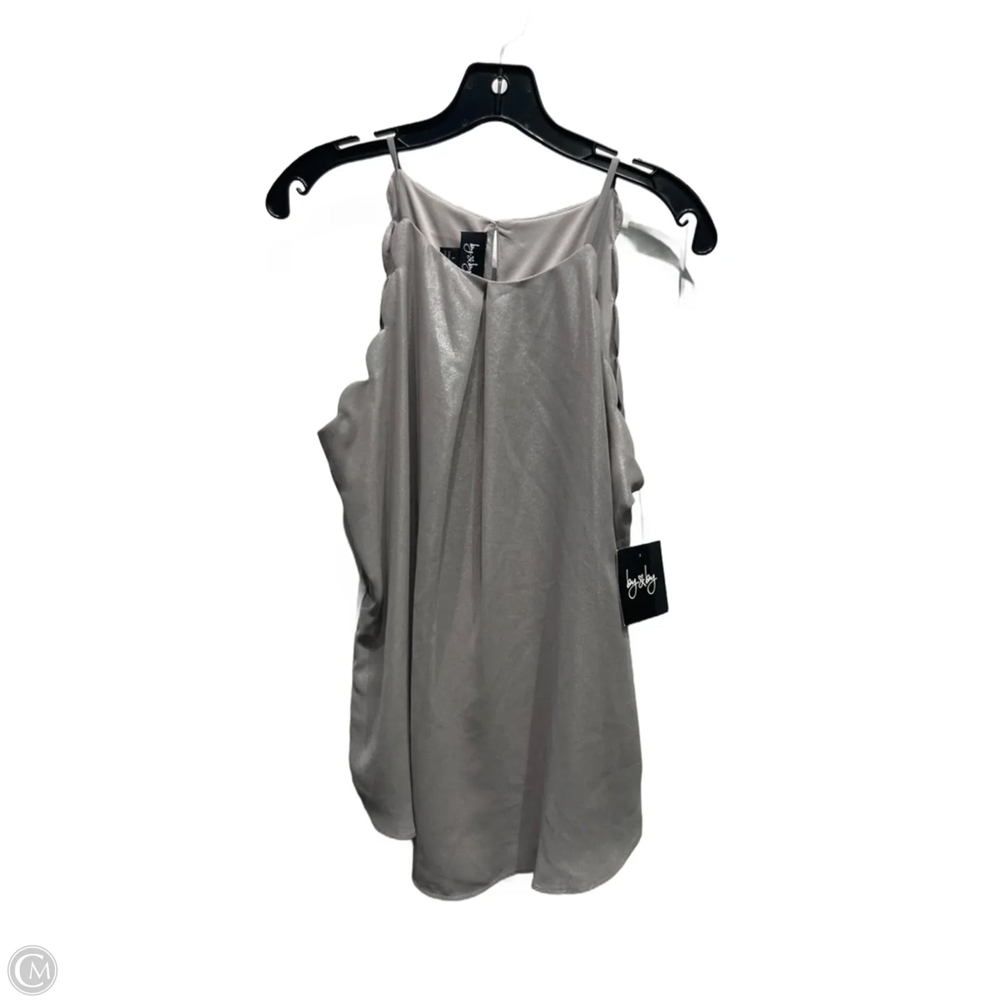 Top Sleeveless By By & By In Grey, Size: L