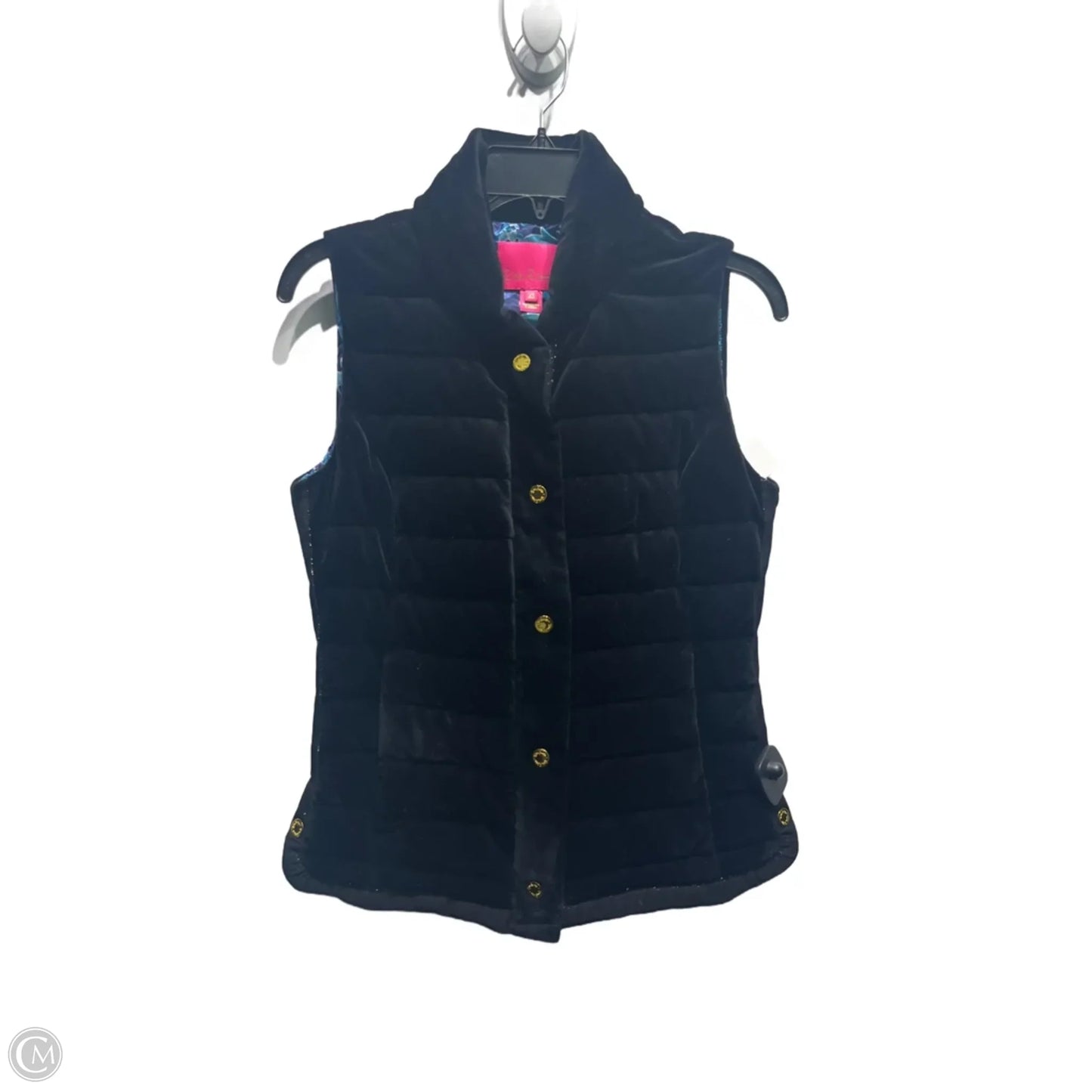 Vest Designer By Lilly Pulitzer In Black, Size: Xs