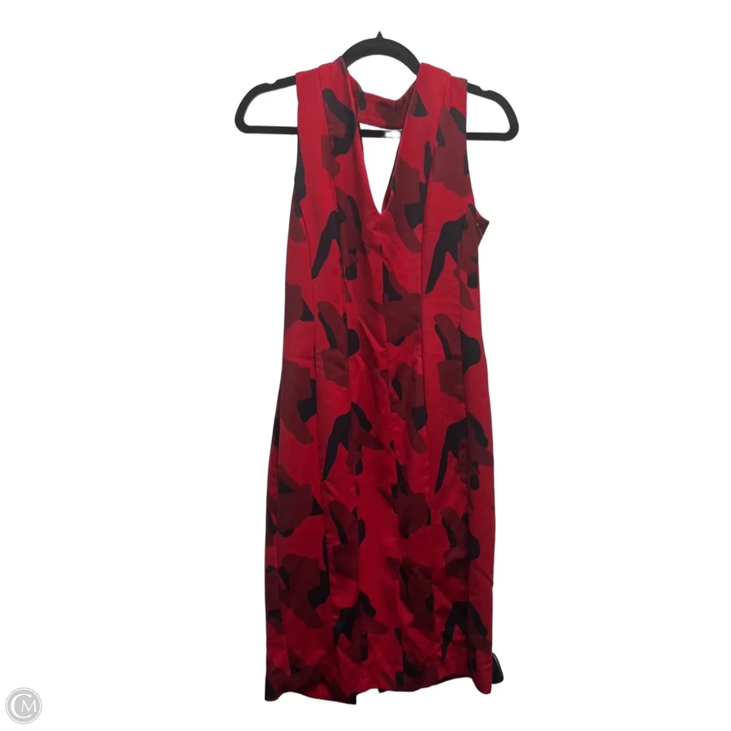 Dress Work By H&m In Black & Red, Size: 10