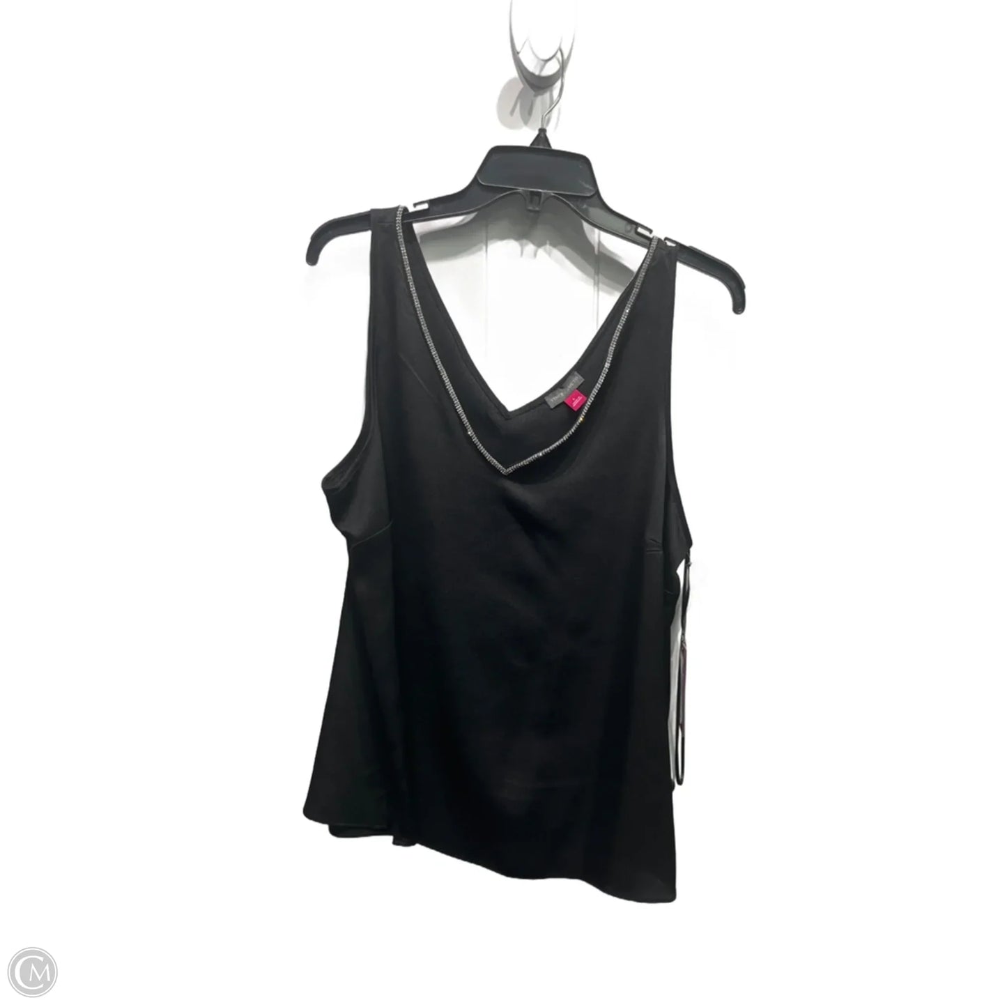 Top Sleeveless By Vince Camuto In Black, Size: L