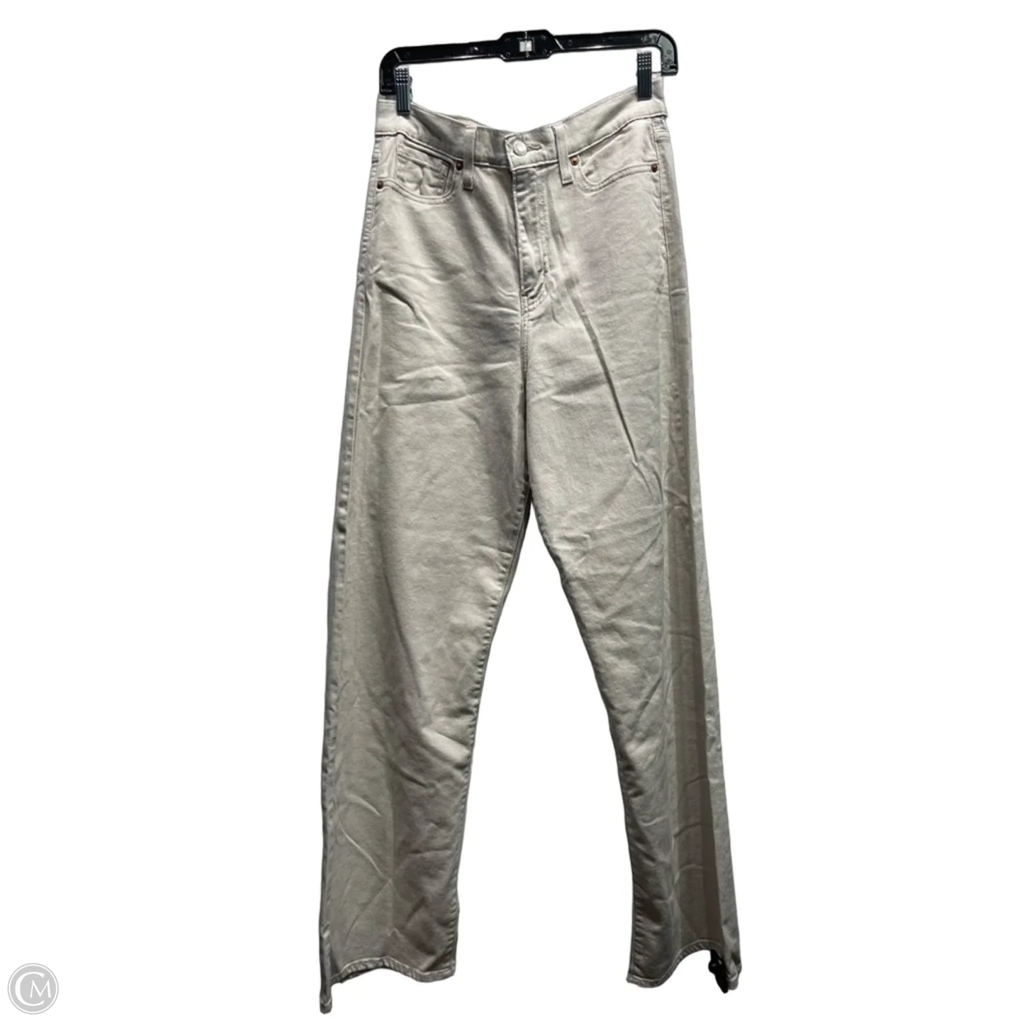 Jeans Straight By Levis In Tan Denim, Size: 6