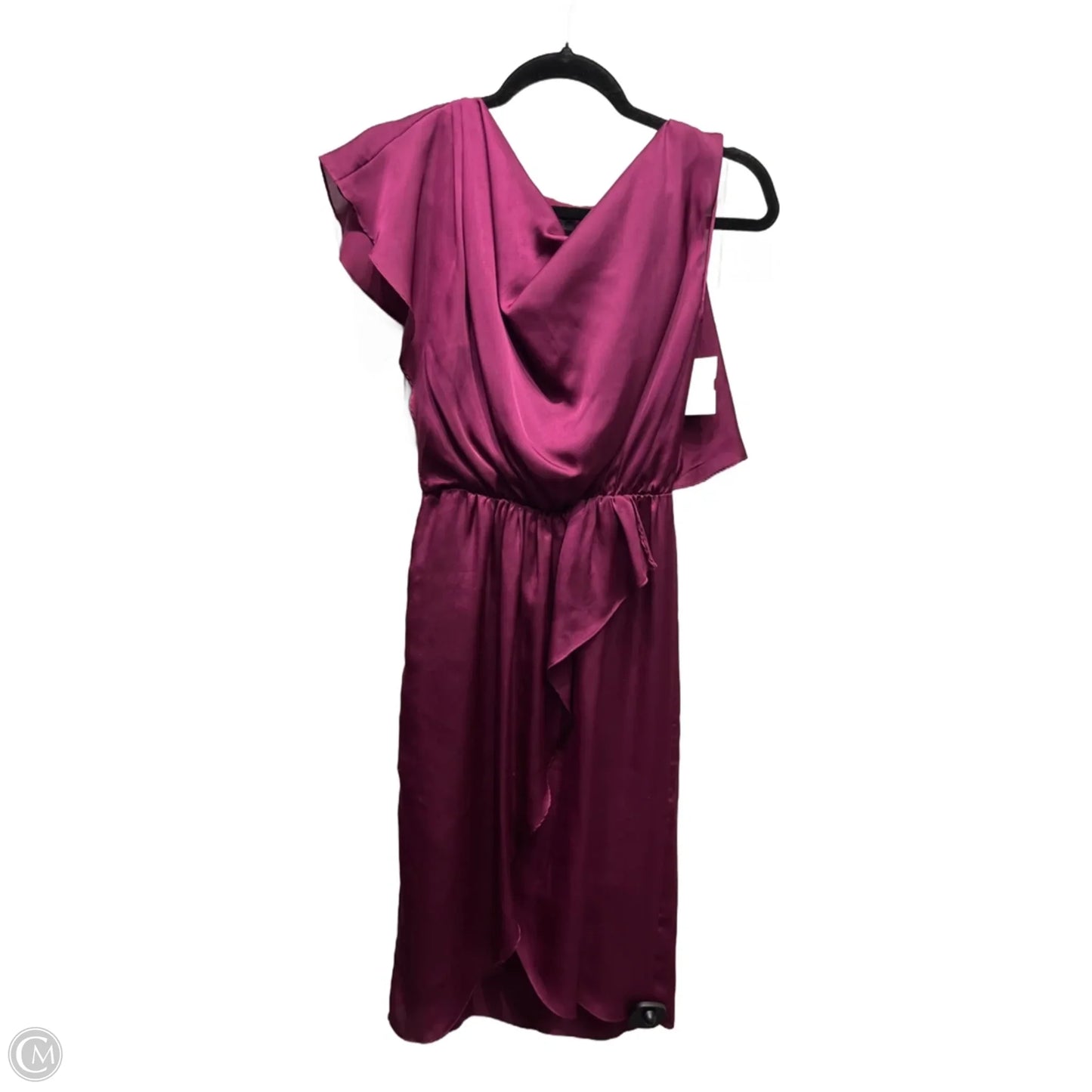 Dress Party Midi By Vince Camuto In Purple, Size: 2