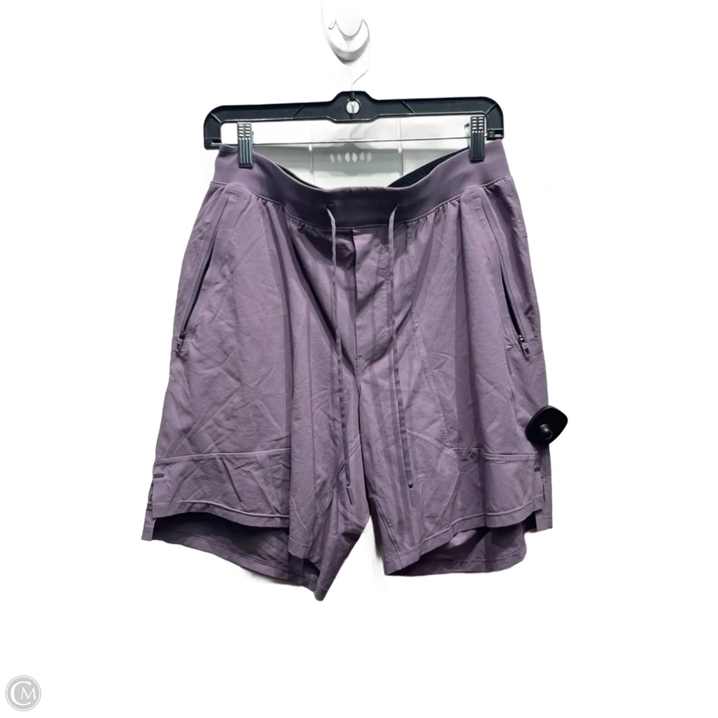 Athletic Shorts By Lululemon In Purple, Size: L
