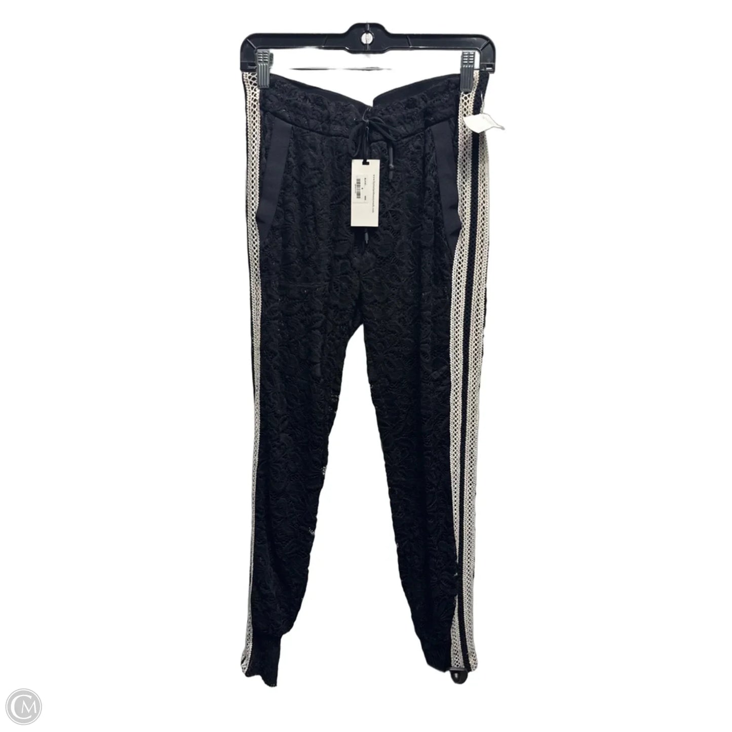 Pants Joggers By byron lars In Black & White, Size: 8