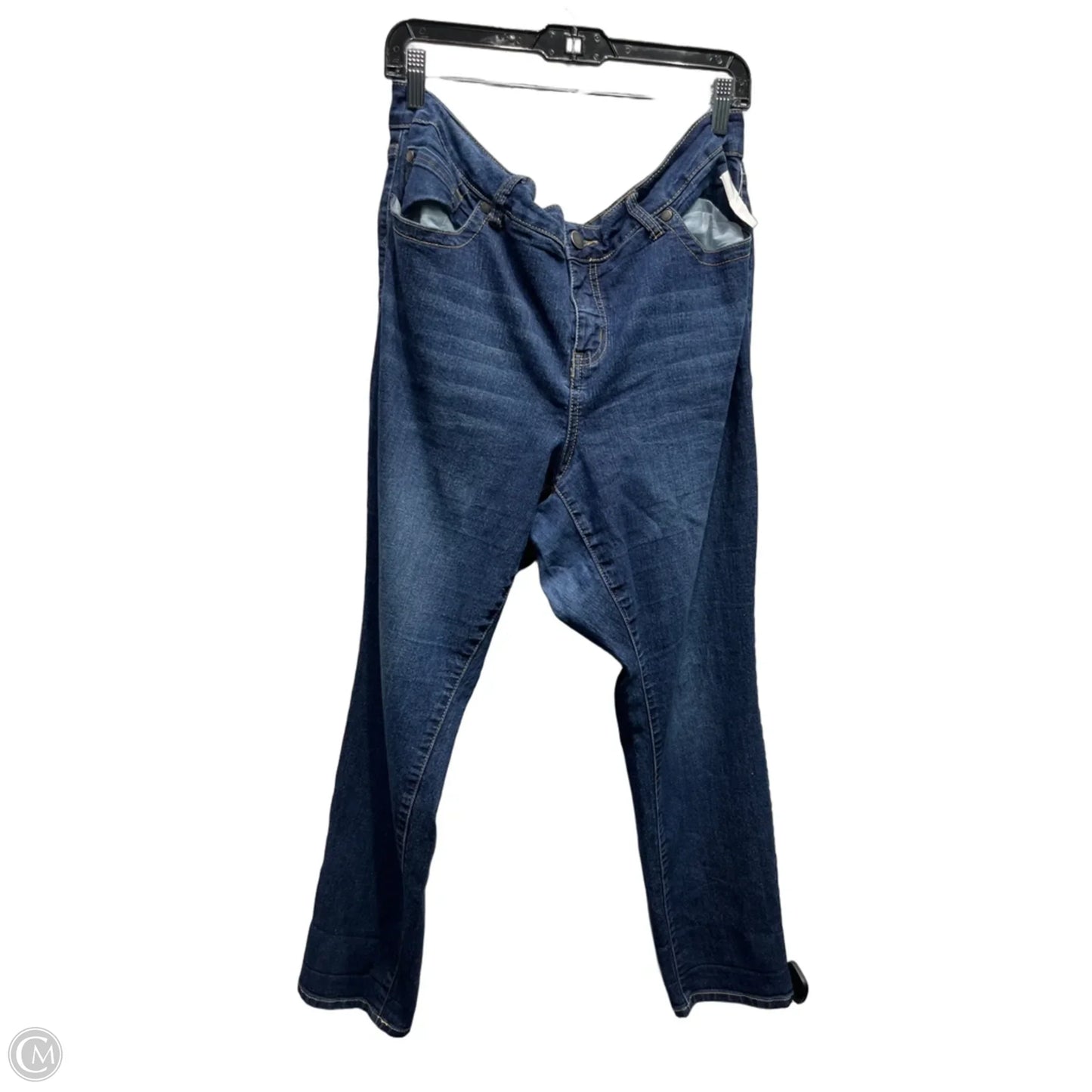 Jeans Straight By Torrid In Blue Denim, Size: 20