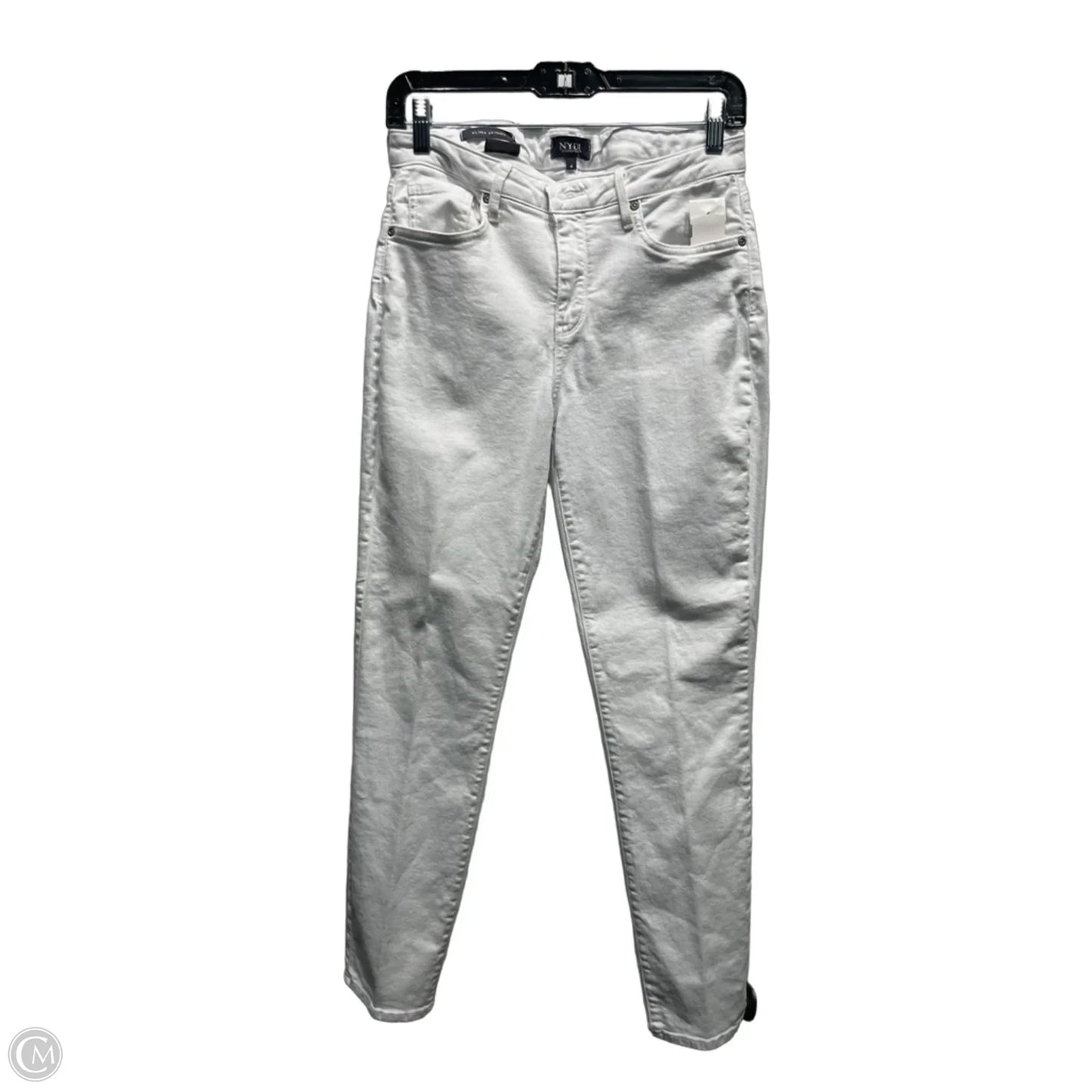 Jeans Skinny By Not Your Daughters Jeans In White Denim, Size: 4