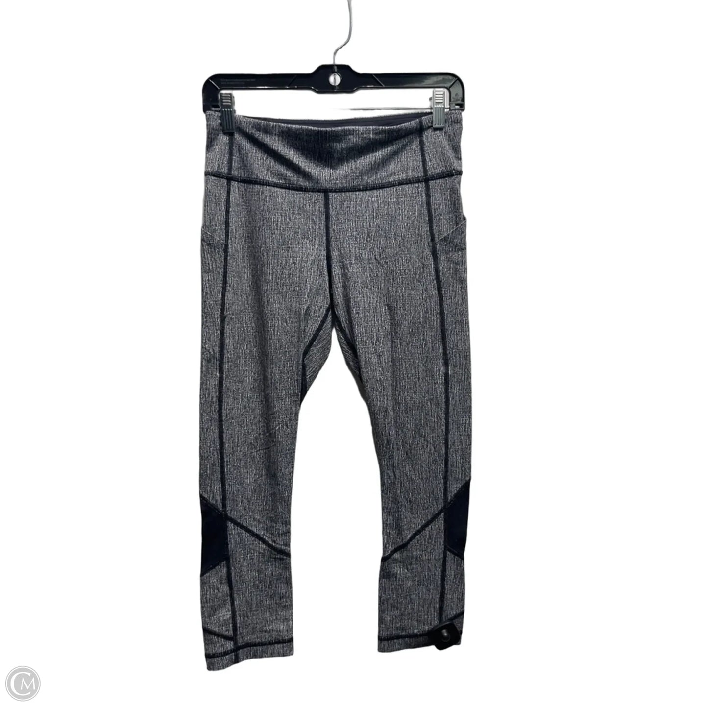 Athletic Leggings By Lululemon In Black & White, Size: 6