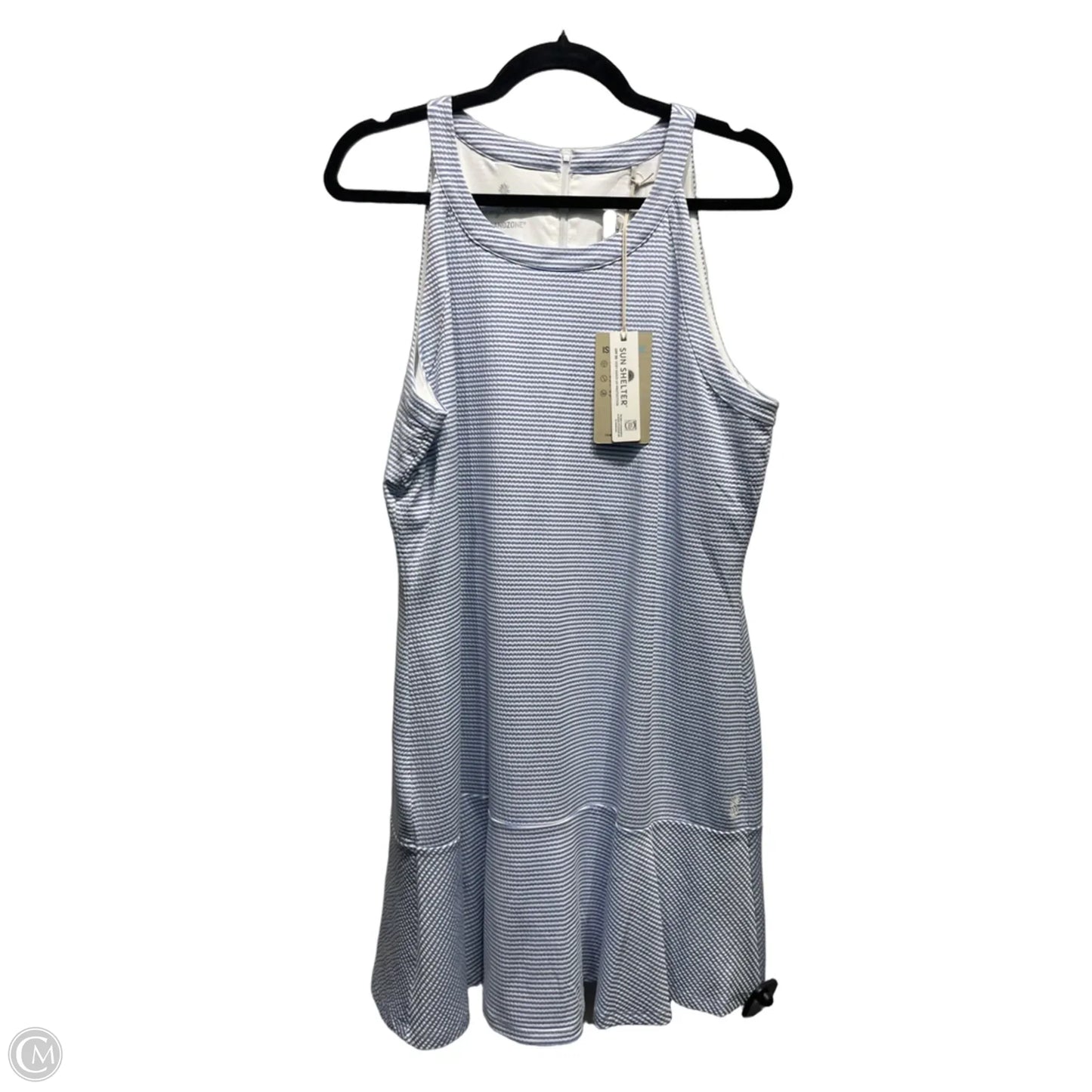 Dress Casual Short By Tommy Bahama In Blue & White, Size: L