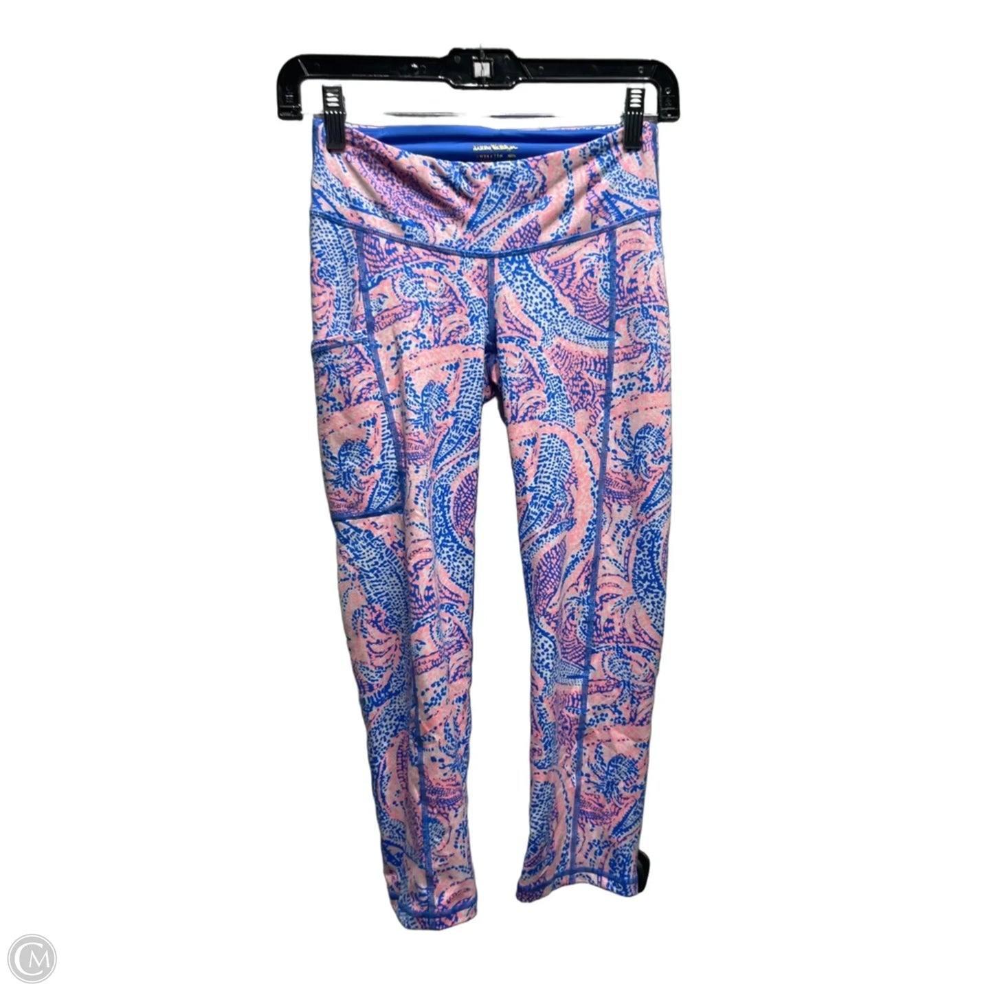Pants Designer By Lilly Pulitzer In Blue & Pink, Size: Xs
