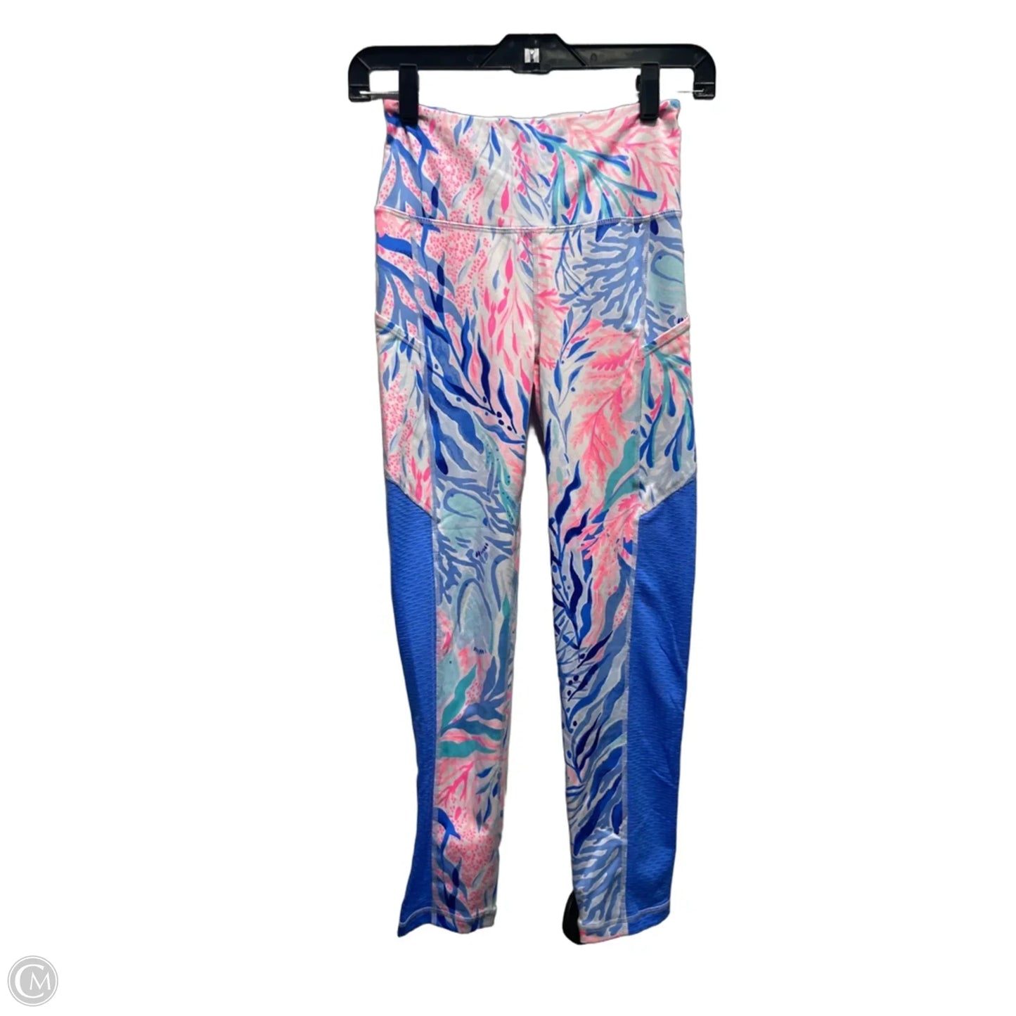 Pants Designer By Lilly Pulitzer In Blue & Pink, Size: Xs